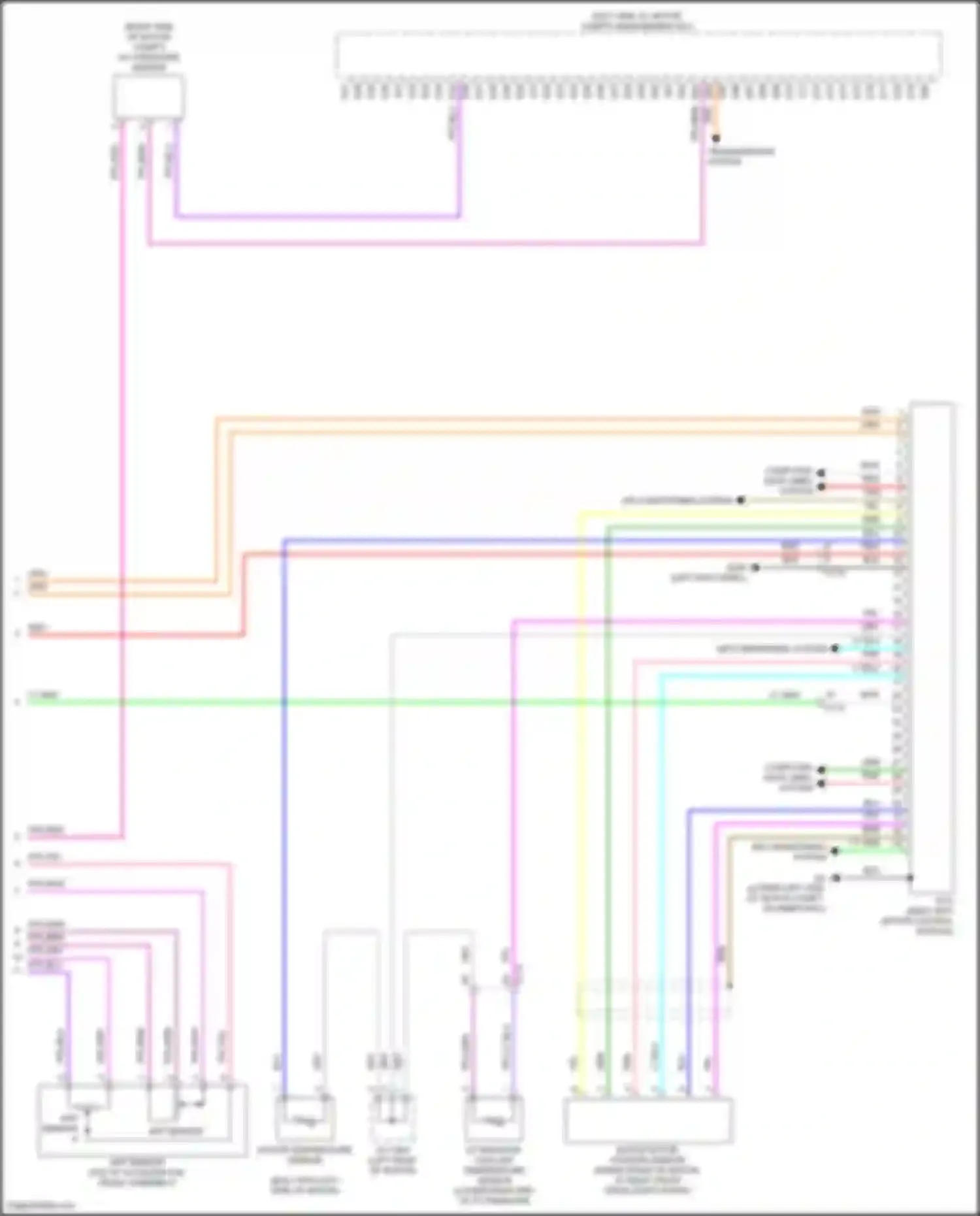 Clarity Honda II (2016-2021): Wiring diagram engine performance electric, engine controls circuit (22 of 22)