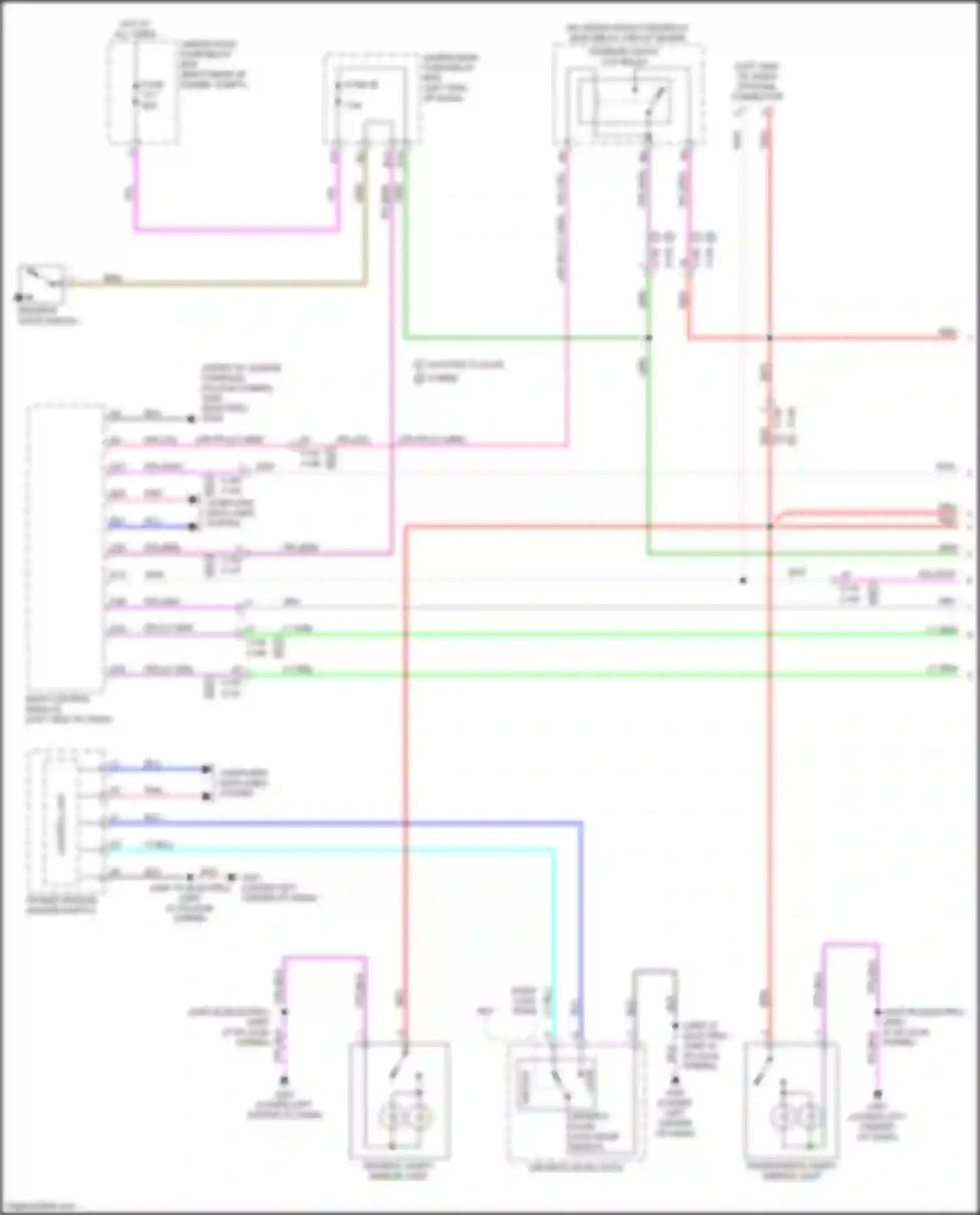 Clarity Honda II (2016-2021): Entry light timer circuit (1 of 2)