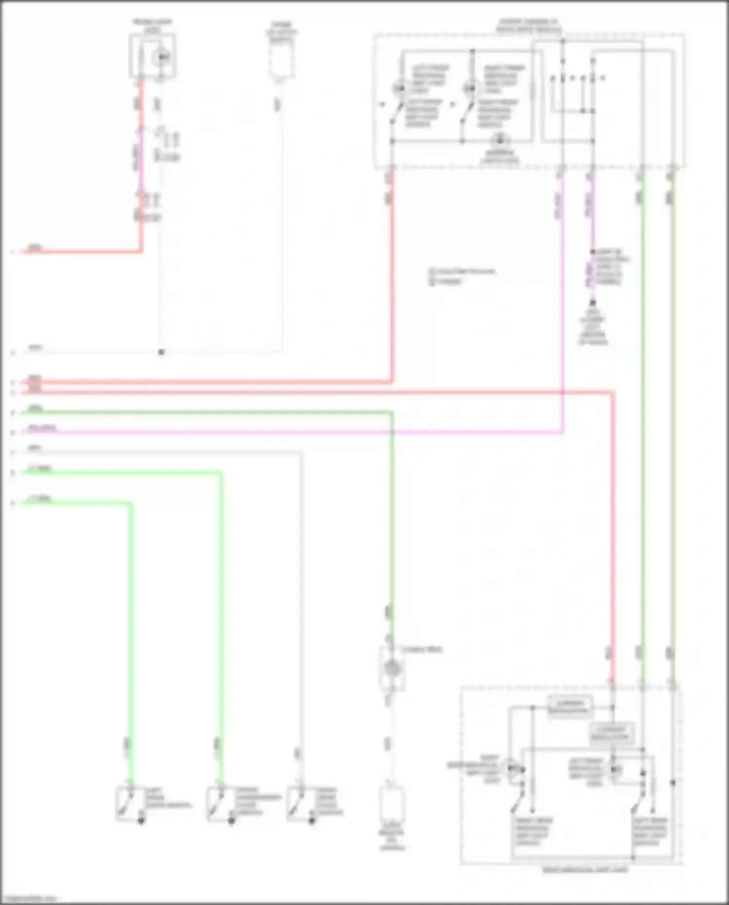 Clarity Honda II (2016-2021): Entry light timer circuit (2 of 2)