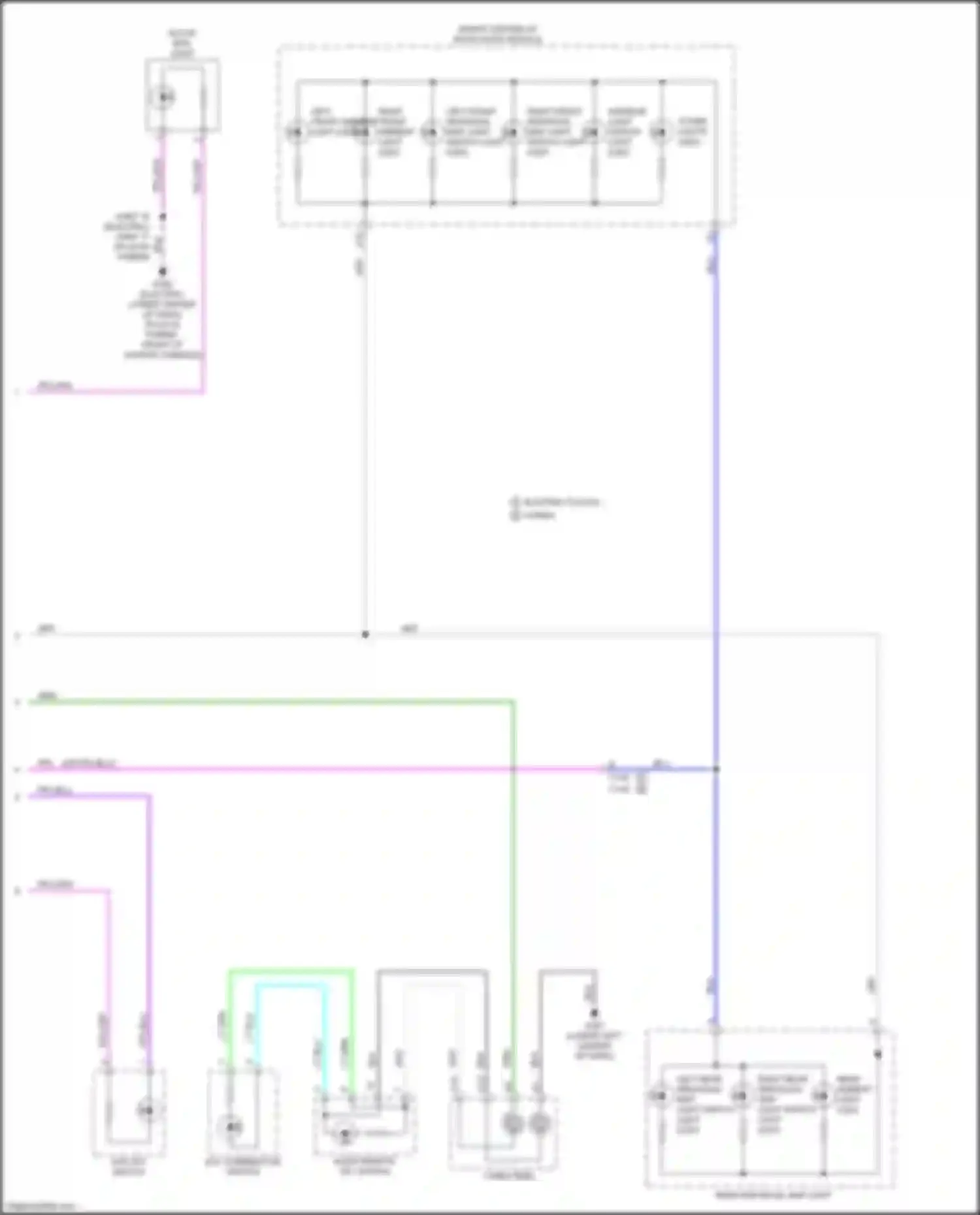 Clarity Honda II (2016-2021): Instrument illumination circuit (3 of 3)