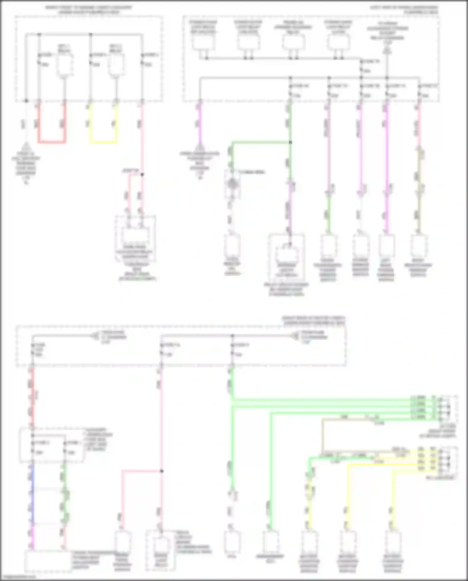 Clarity Honda II (2016-2021): Electric, power distribution circuit (3 of 8)