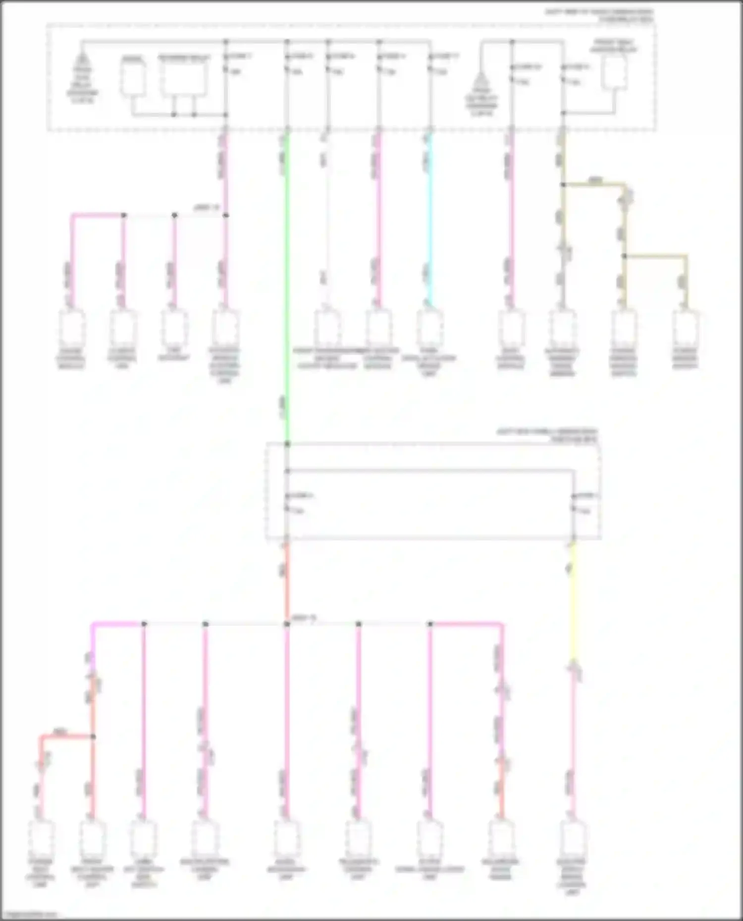 Clarity Honda II (2016-2021): Electric, power distribution circuit (6 of 8)