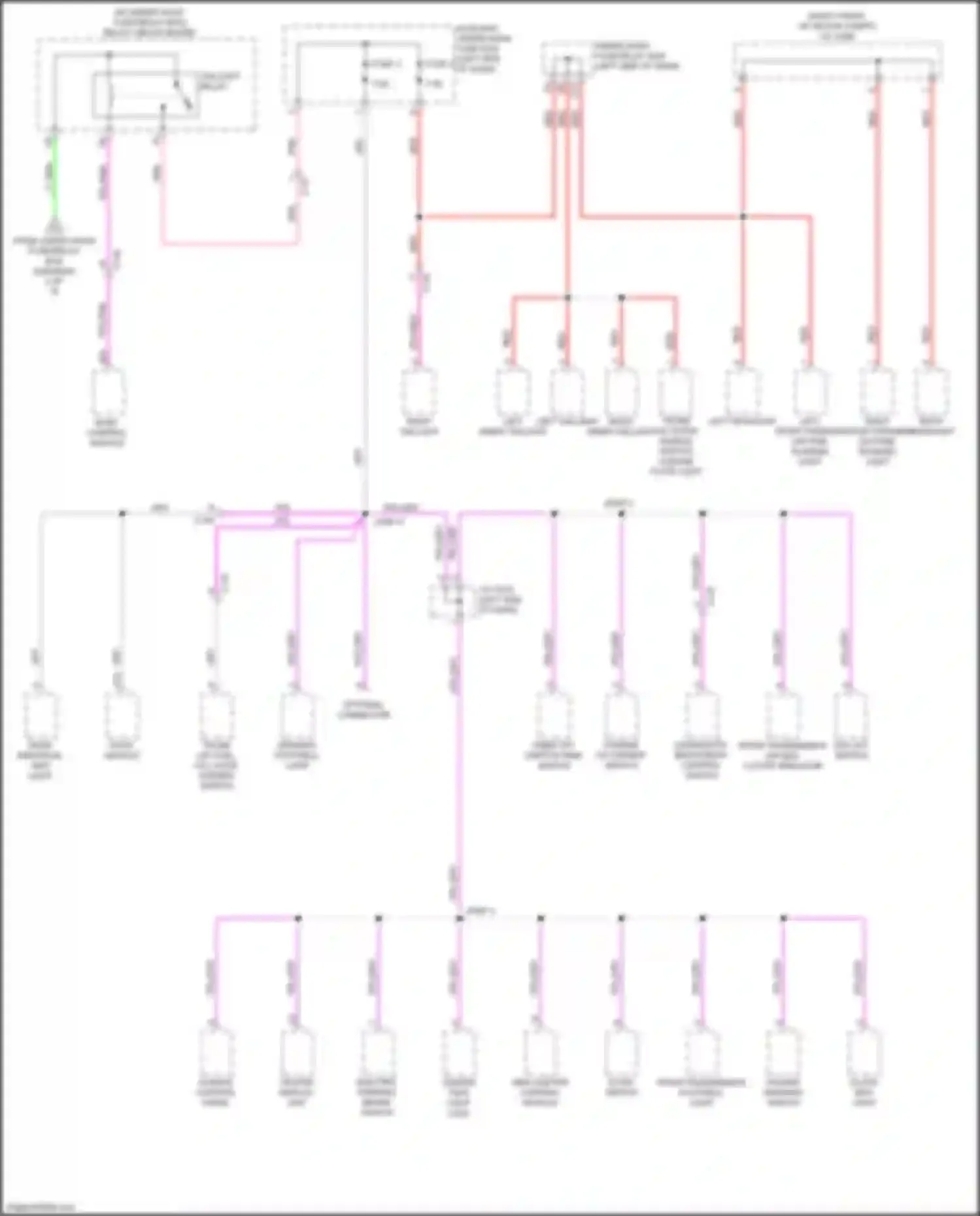Clarity Honda II (2016-2021): Electric, power distribution circuit (8 of 8)