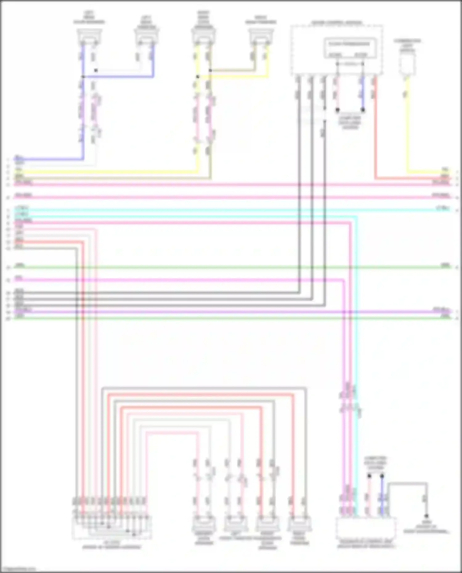 Clarity Honda II (2016-2021): Radio circuit, w/o navigation (2 of 4)