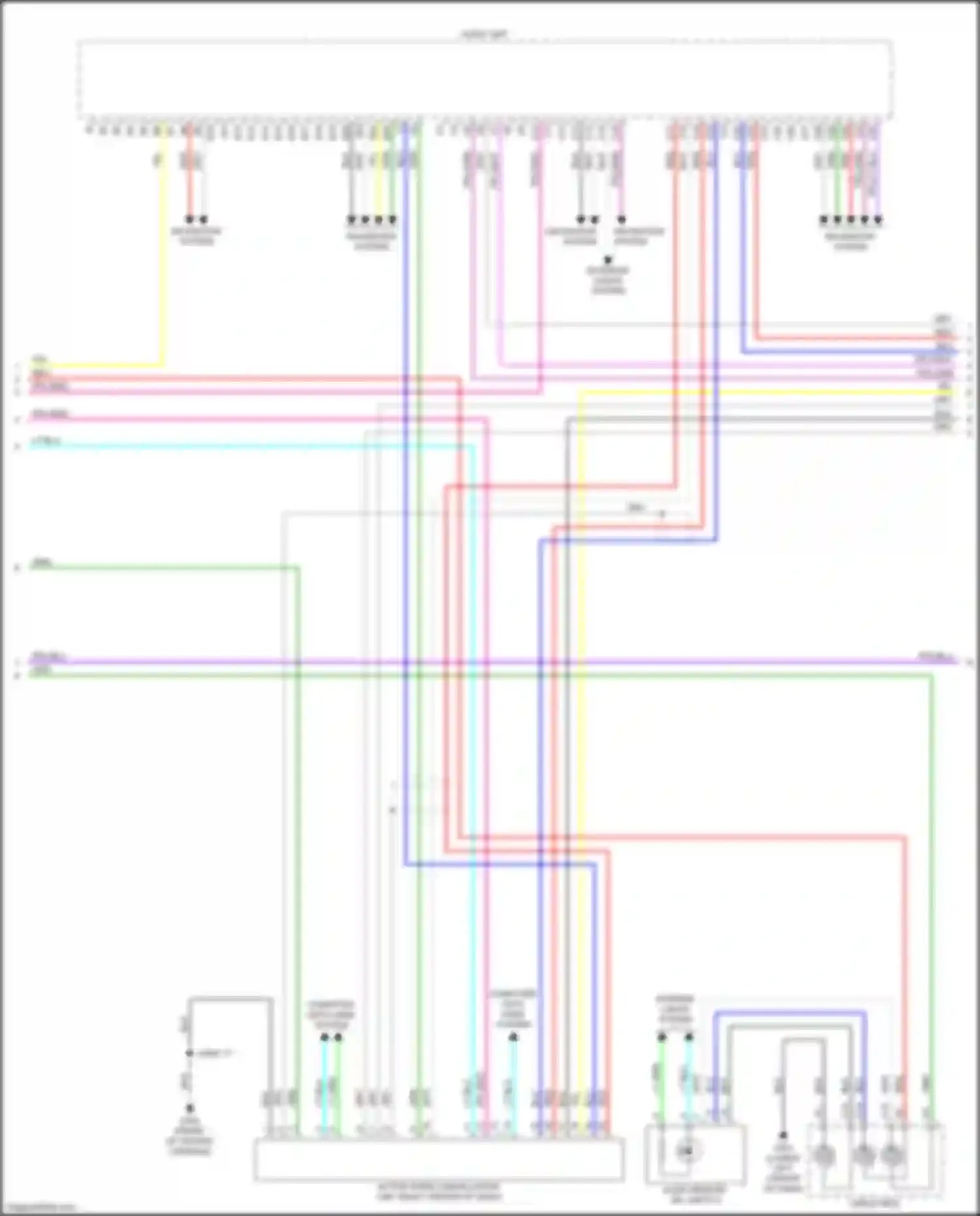 Clarity Honda II (2016-2021): Radio circuit, w/o navigation (3 of 4)