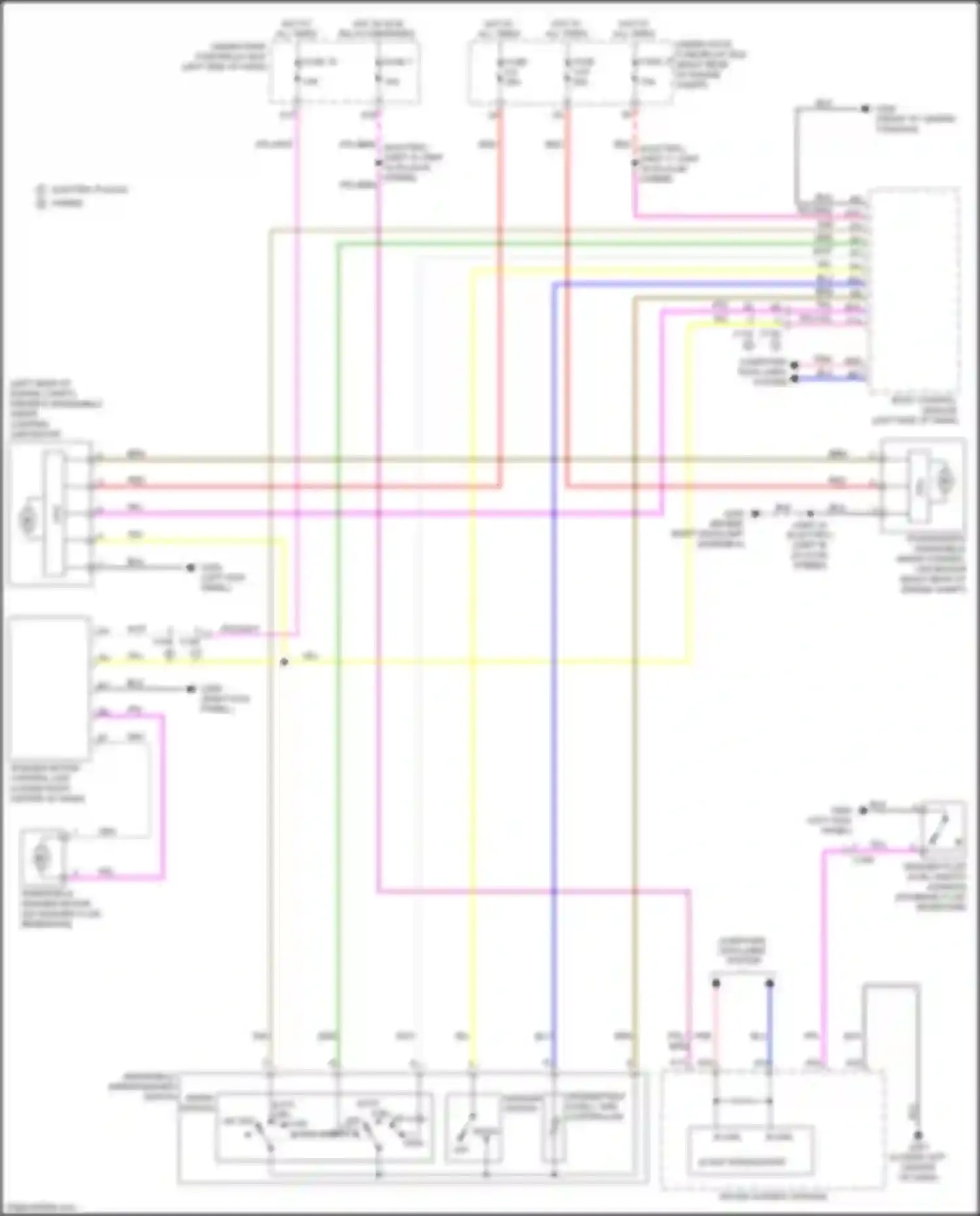 Clarity Honda II (2016-2021): Wiper/washer circuit