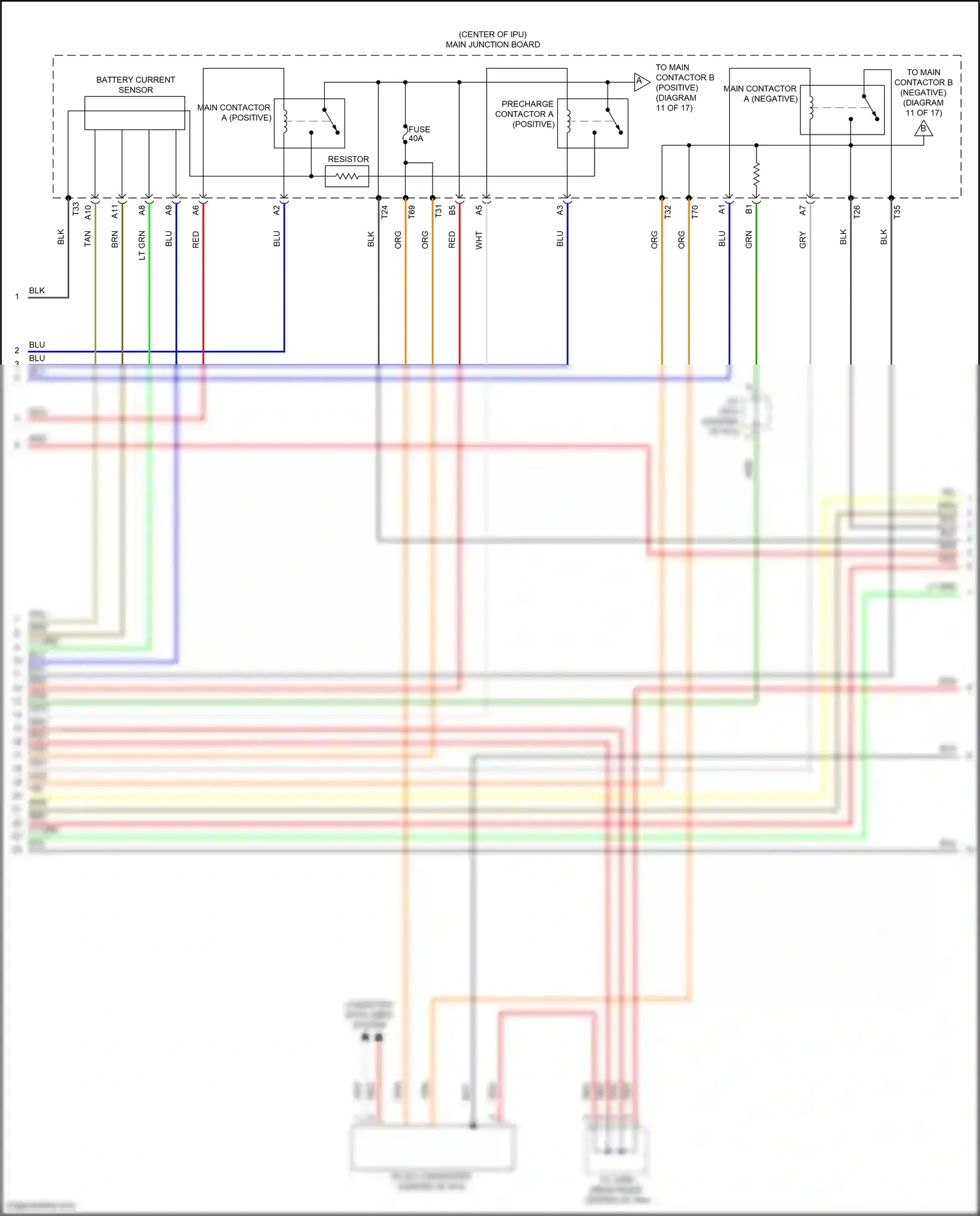 Wiring diagram computer data lines system for Honda Clarity II (2016-2021) (75 of 93)
