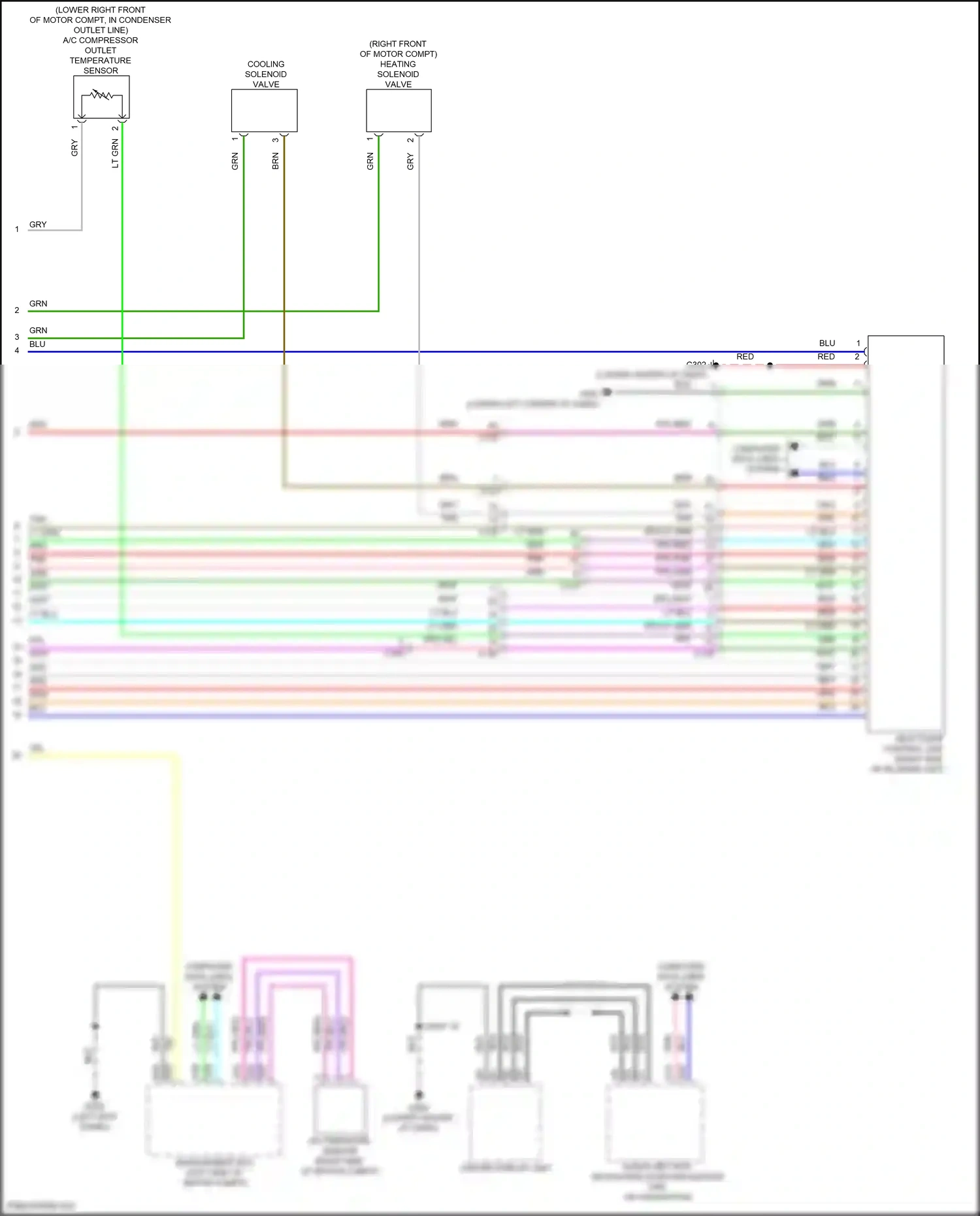 Wiring diagram computer data lines system for Honda Clarity II (2016-2021) (69 of 93)