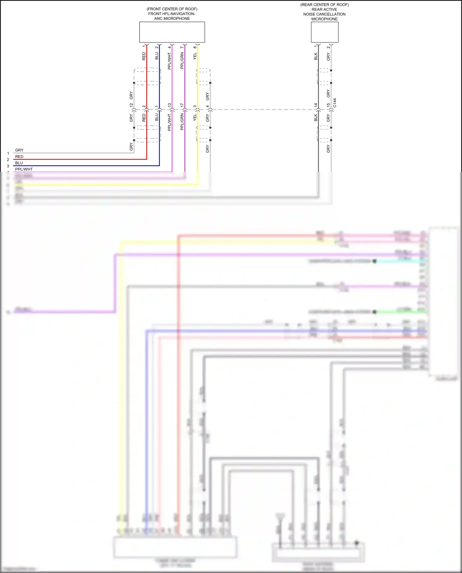 Wiring diagram computer data lines system for Honda Clarity II (2016-2021) (5 of 93)