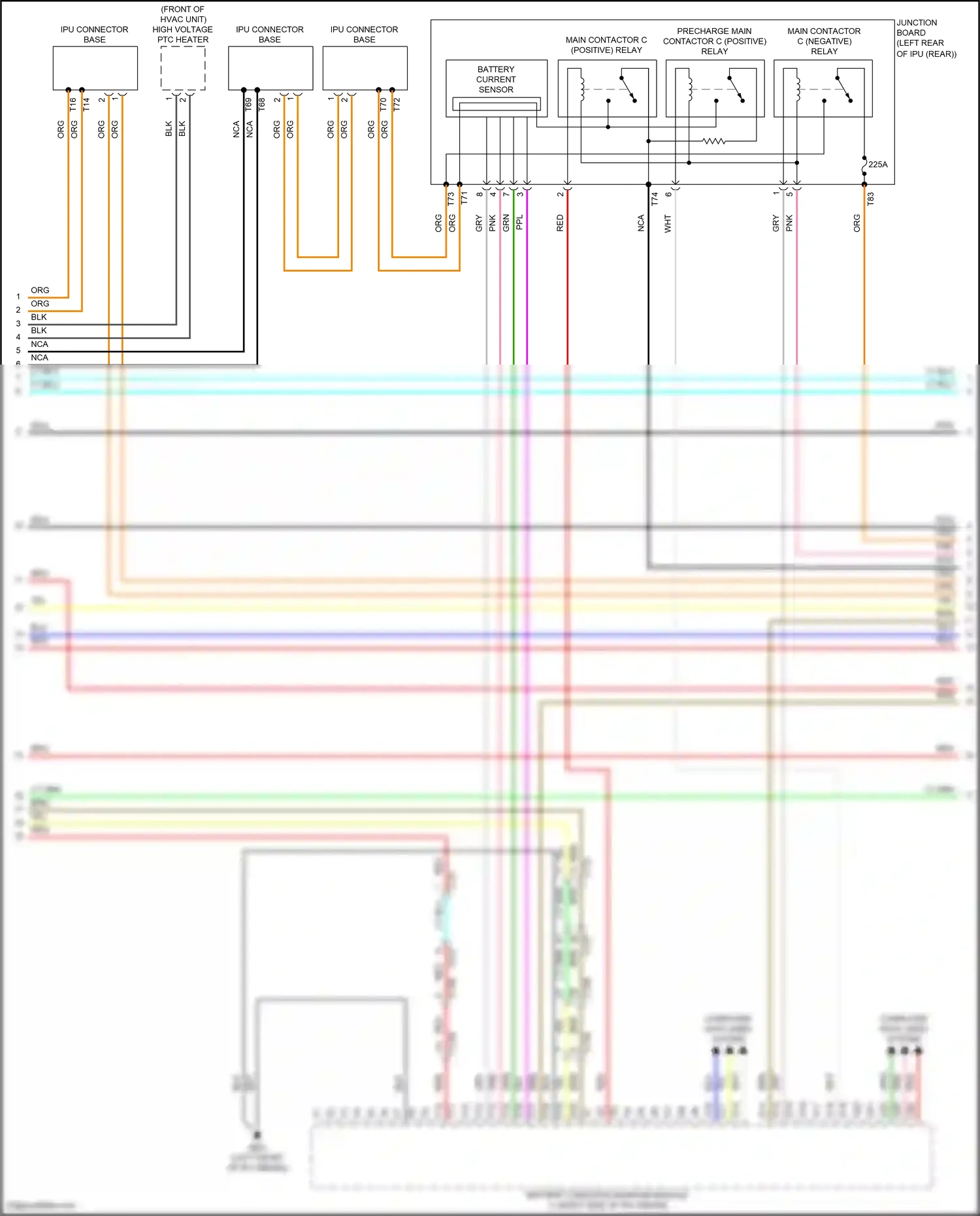 Wiring diagram computer data lines system for Honda Clarity II (2016-2021) (85 of 93)