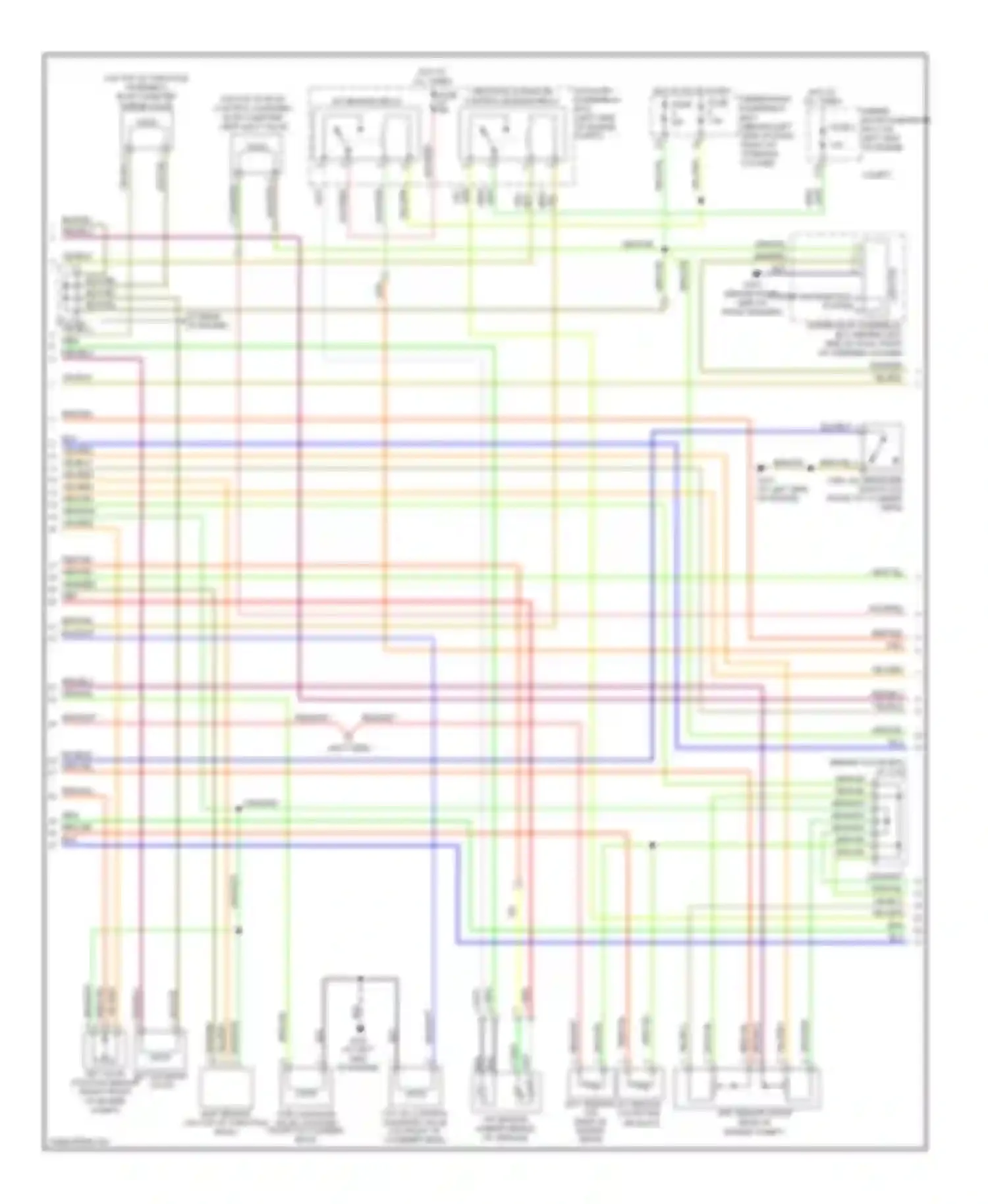 CR-V Honda II facelift (2004-2006): Wiring diagram engine performance 2.4l (2 of 4)