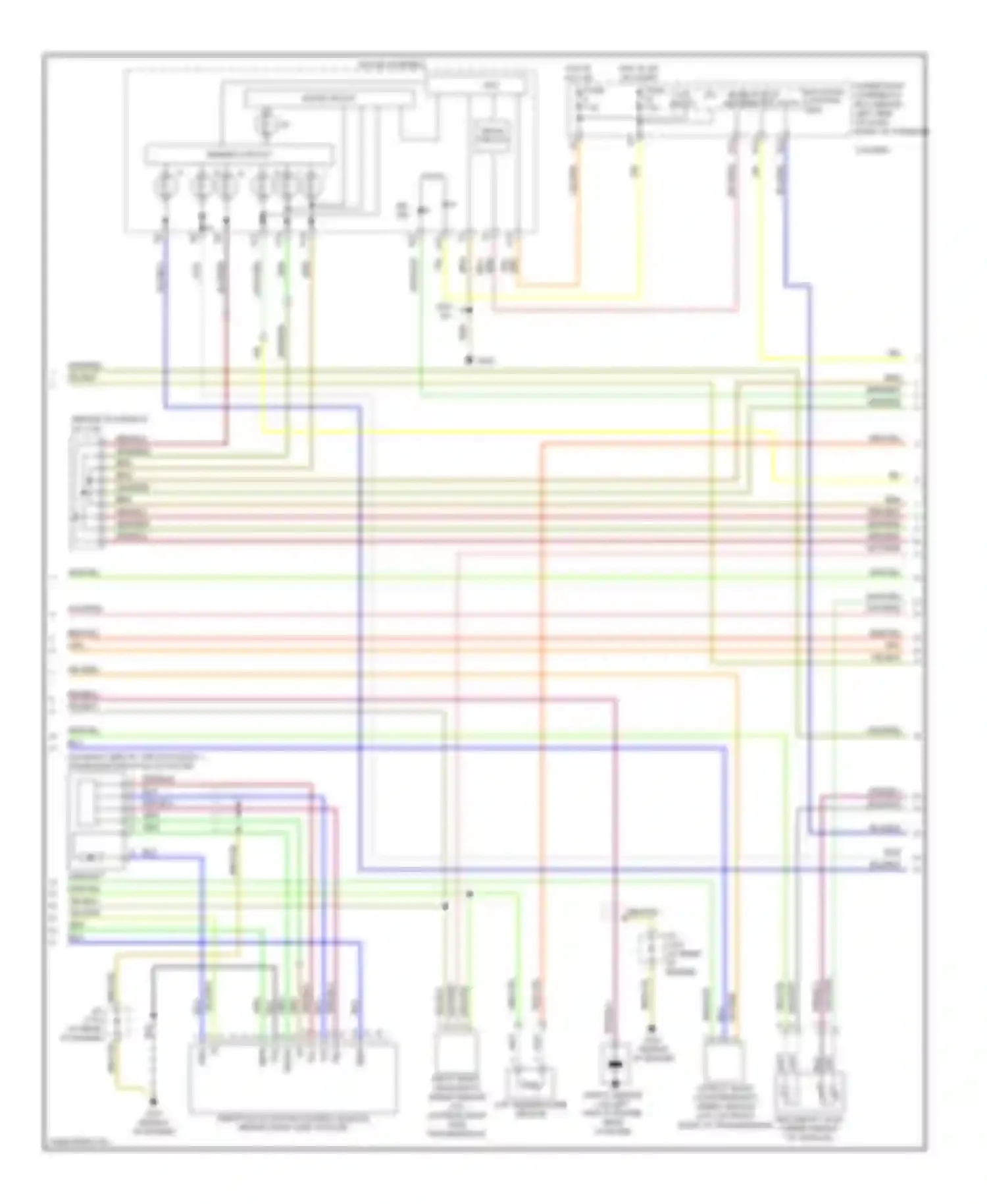 CR-V Honda II facelift (2004-2006): Wiring diagram engine performance 2.4l (3 of 4)