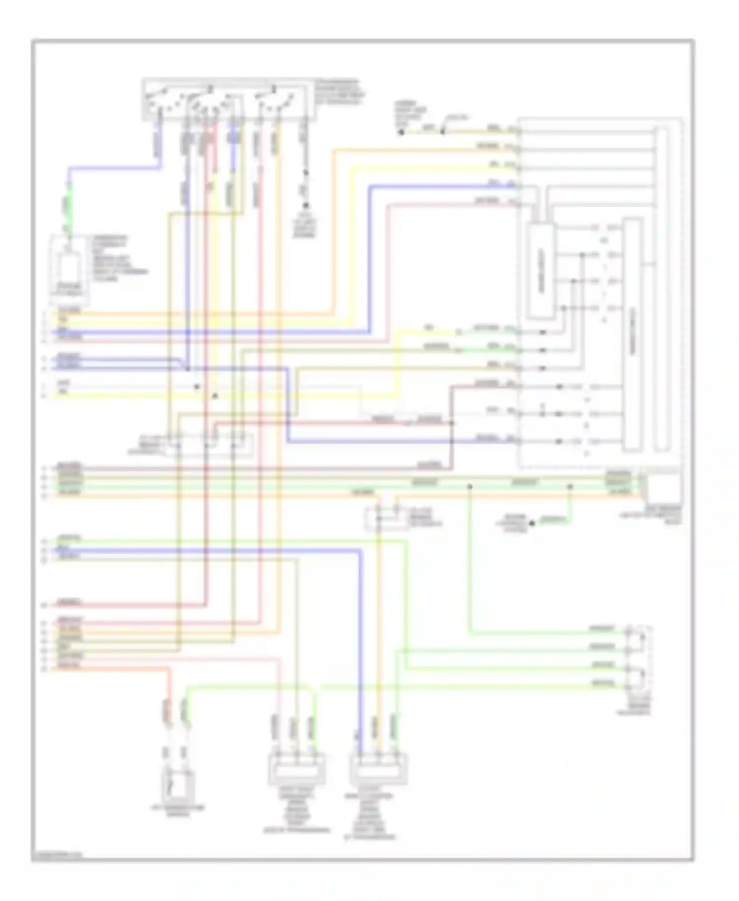 CR-V Honda II facelift (2004-2006): A/t circuit (2 of 2)