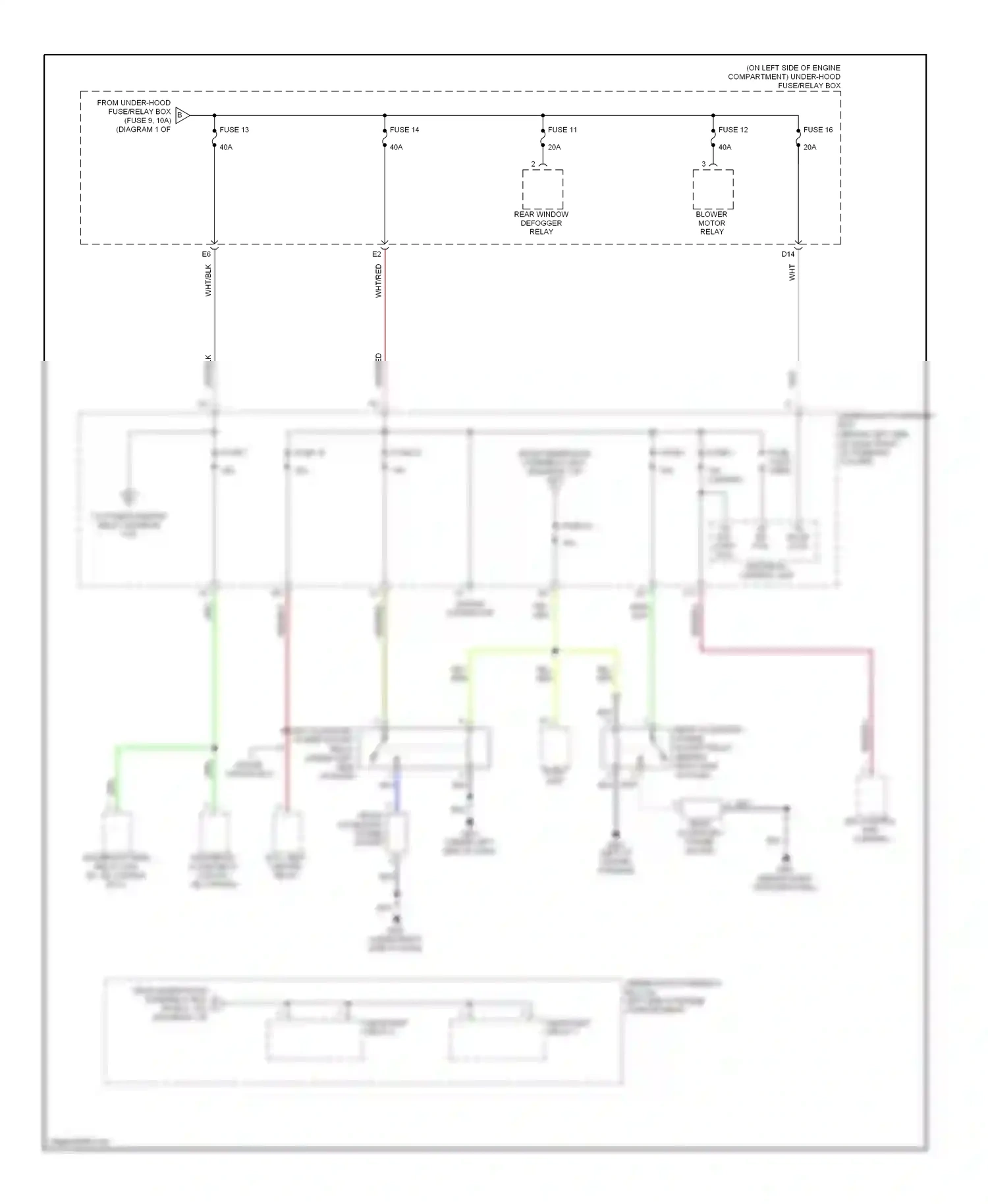 Wiring diagram blu for Honda CR-V II facelift (2004-2006) (23 of 40)