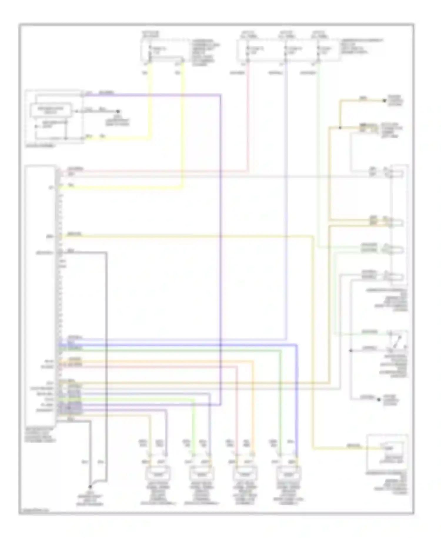 CR-V Honda II (2001-2004): Anti-lock brake circuits