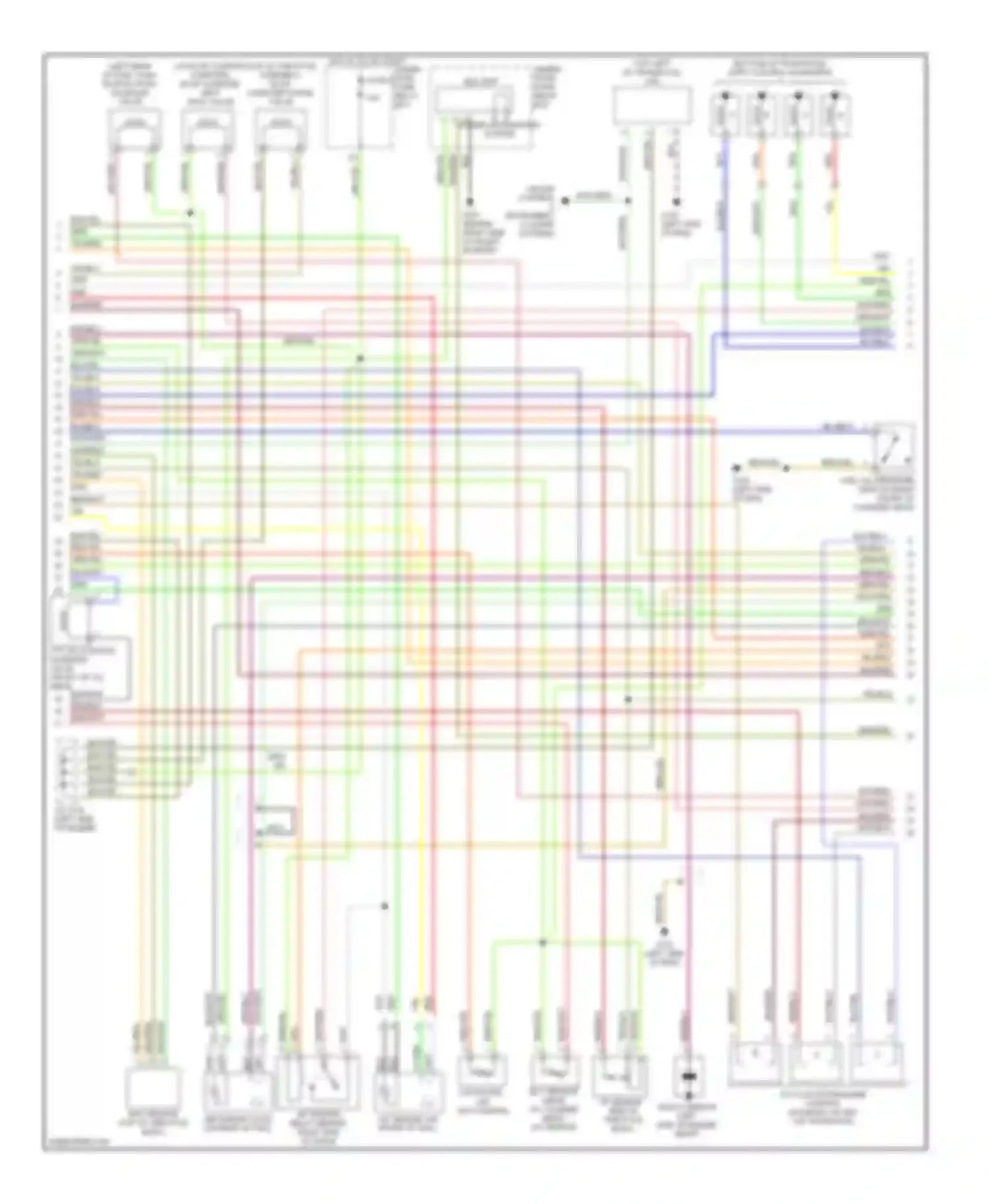 CR-V Honda II (2001-2004): Wiring diagram engine performance 2.4ls (2 of 3)