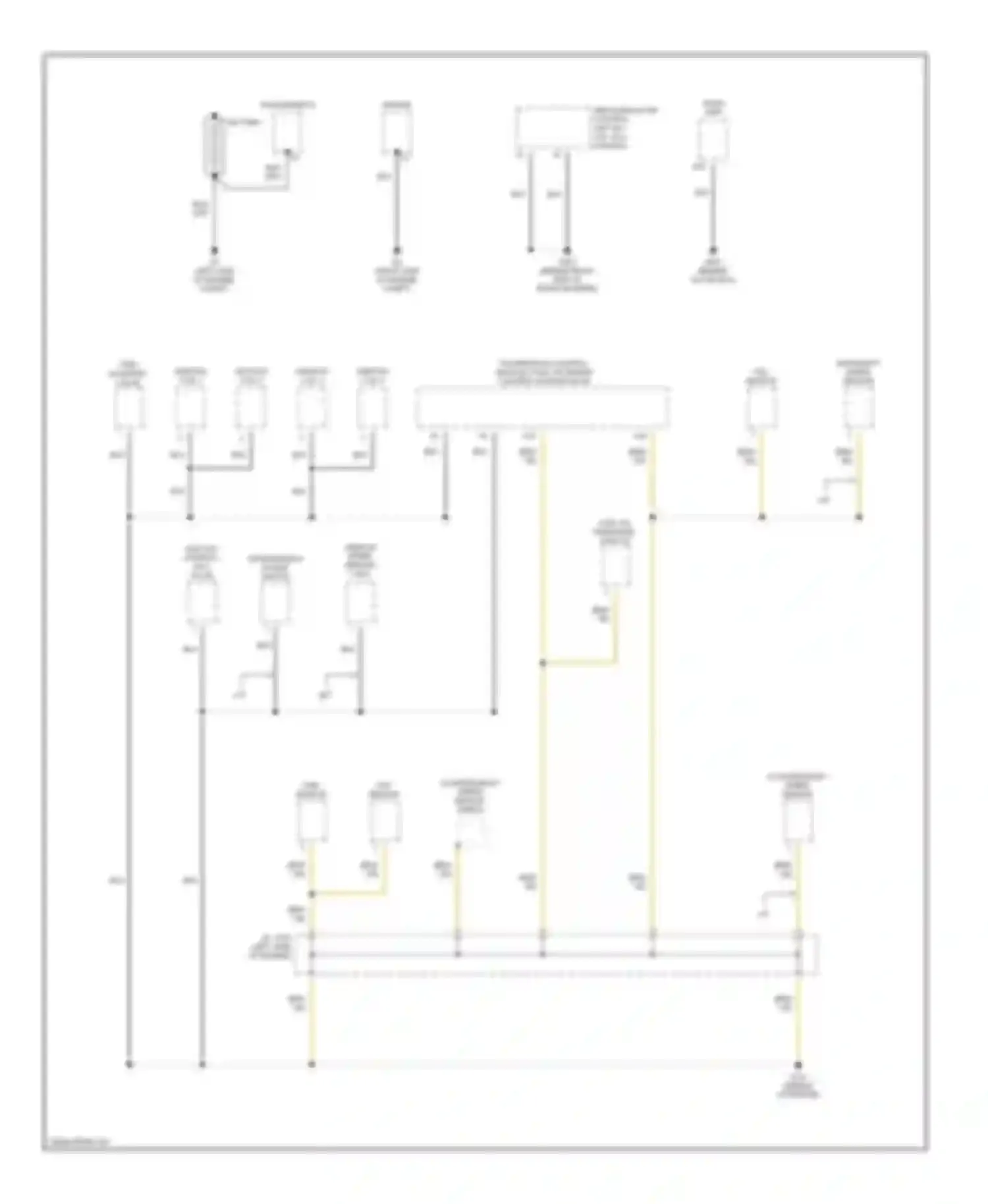CR-V Honda II (2001-2004): Ground distribution circuit (1 of 4)