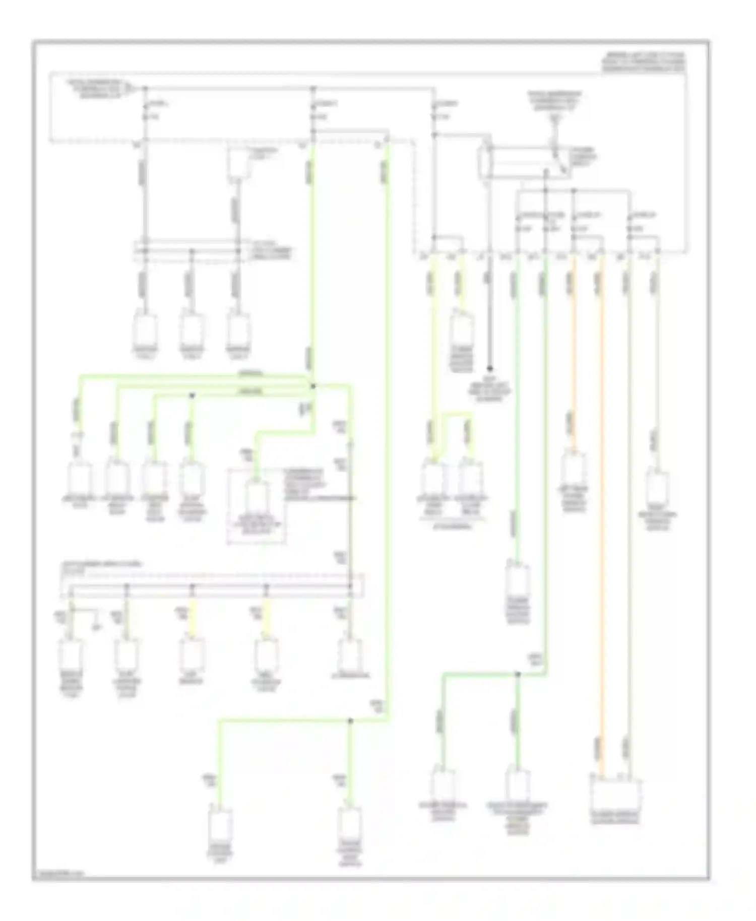 CR-V Honda II (2001-2004): Power distribution circuit (4 of 4)