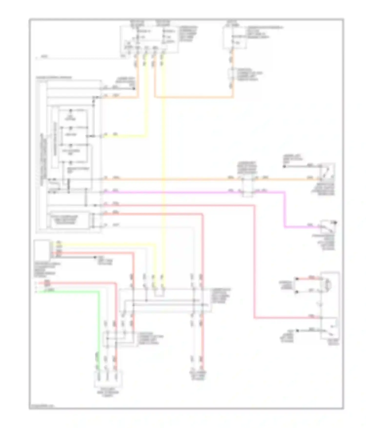 CR-V Honda III facelift (2009-2012): Anti-lock brakes circuit, with vsa (2 of 2)