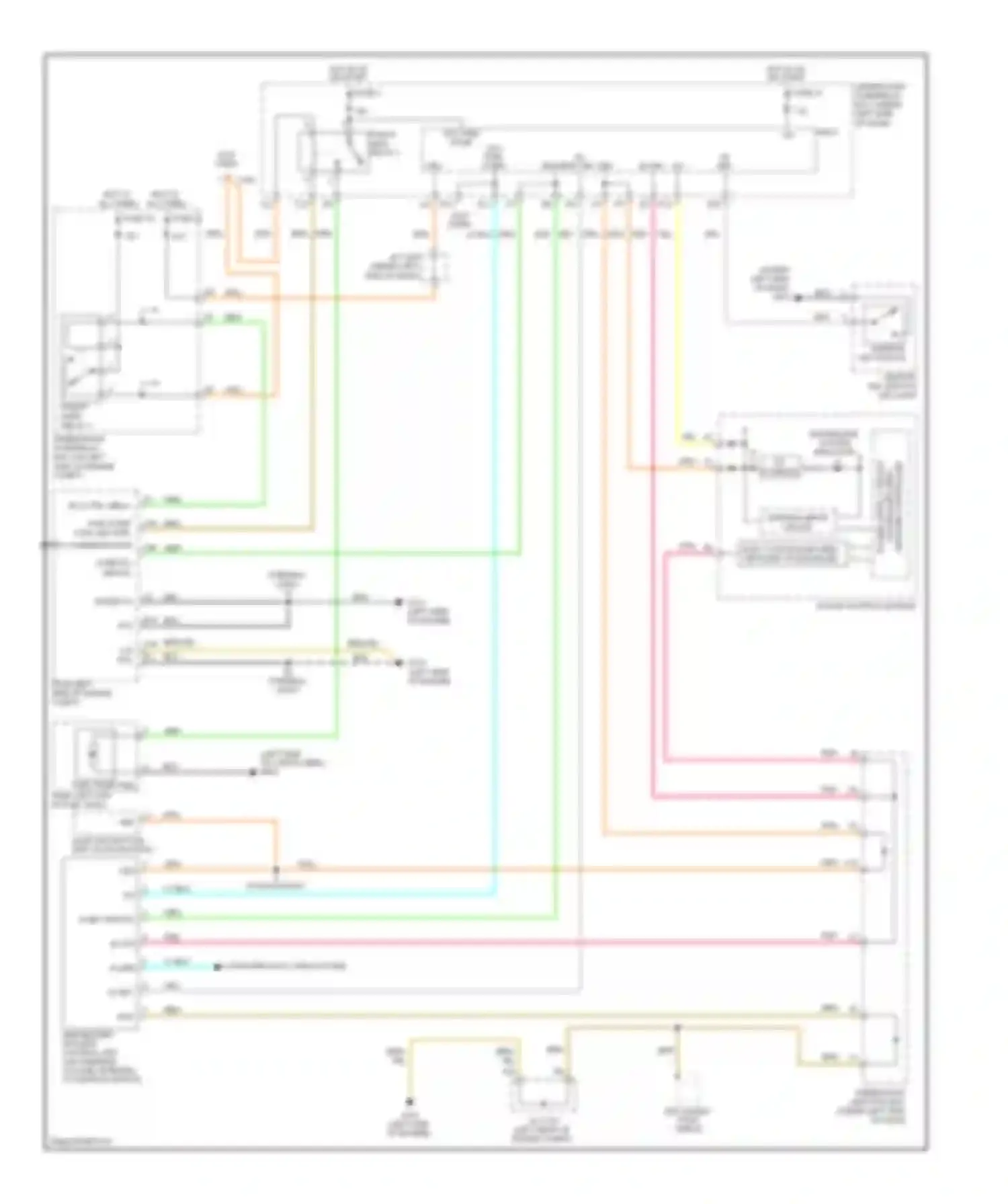 CR-V Honda III facelift (2009-2012): Immobilizer circuit