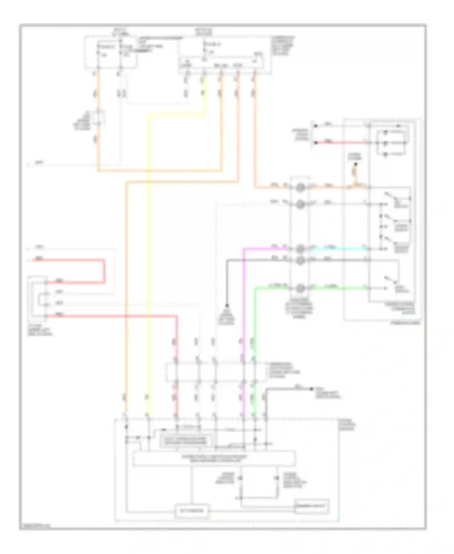 CR-V Honda III facelift (2009-2012): Cruise control circuit (2 of 2)