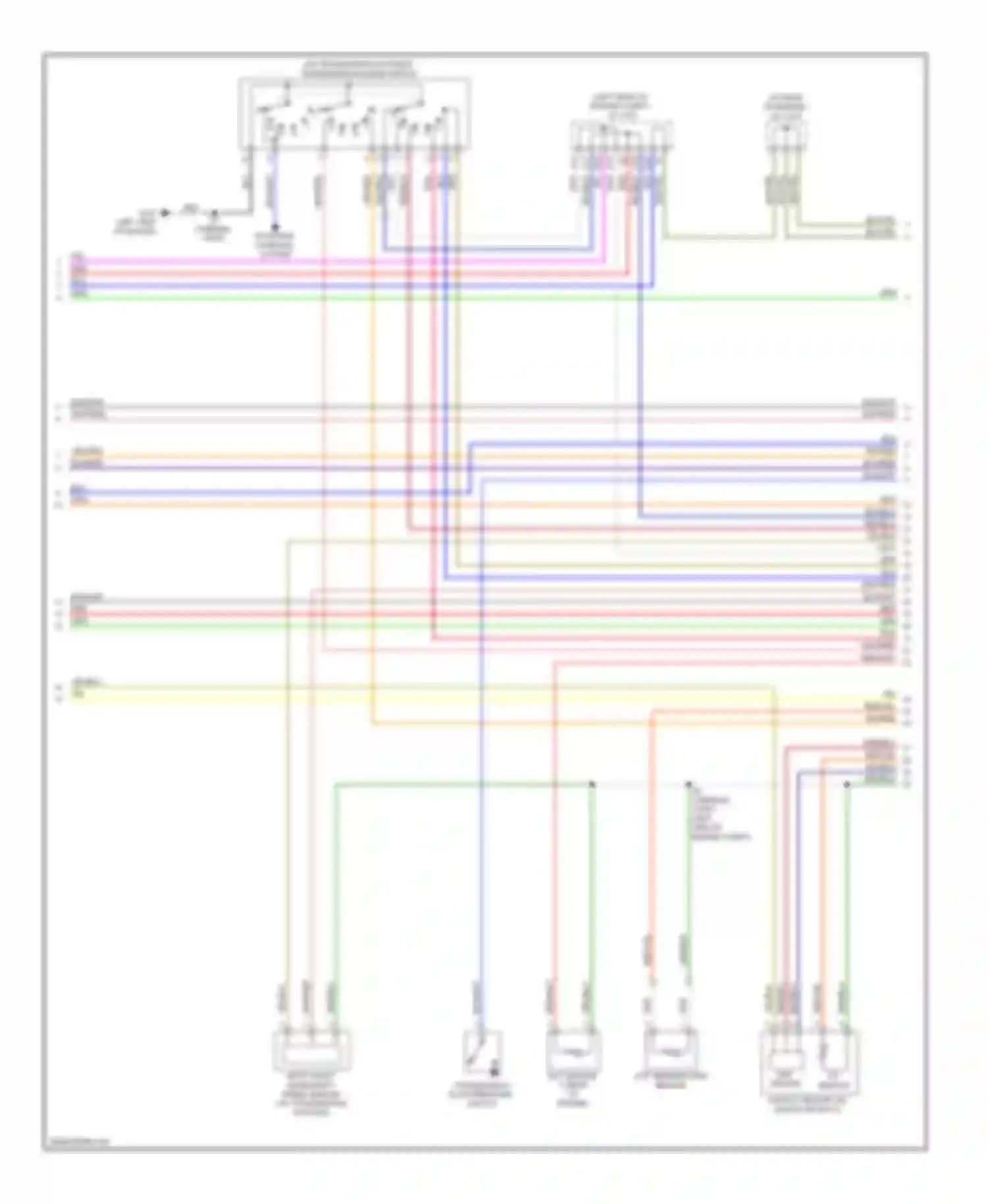 CR-V Honda III facelift (2009-2012): Wiring diagram engine performance 2.4l (4 of 5)