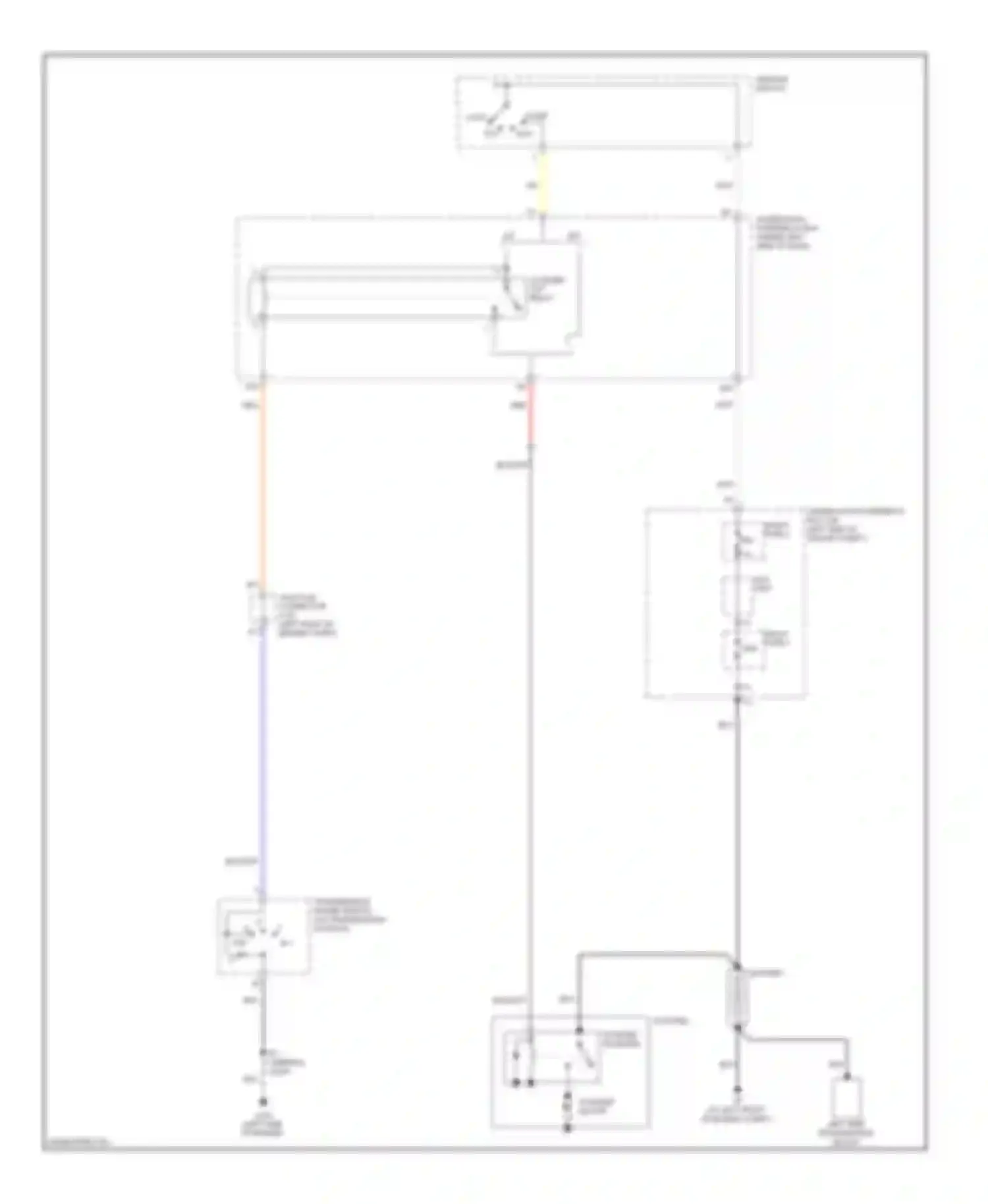 CR-V Honda III facelift (2009-2012): Starting circuit