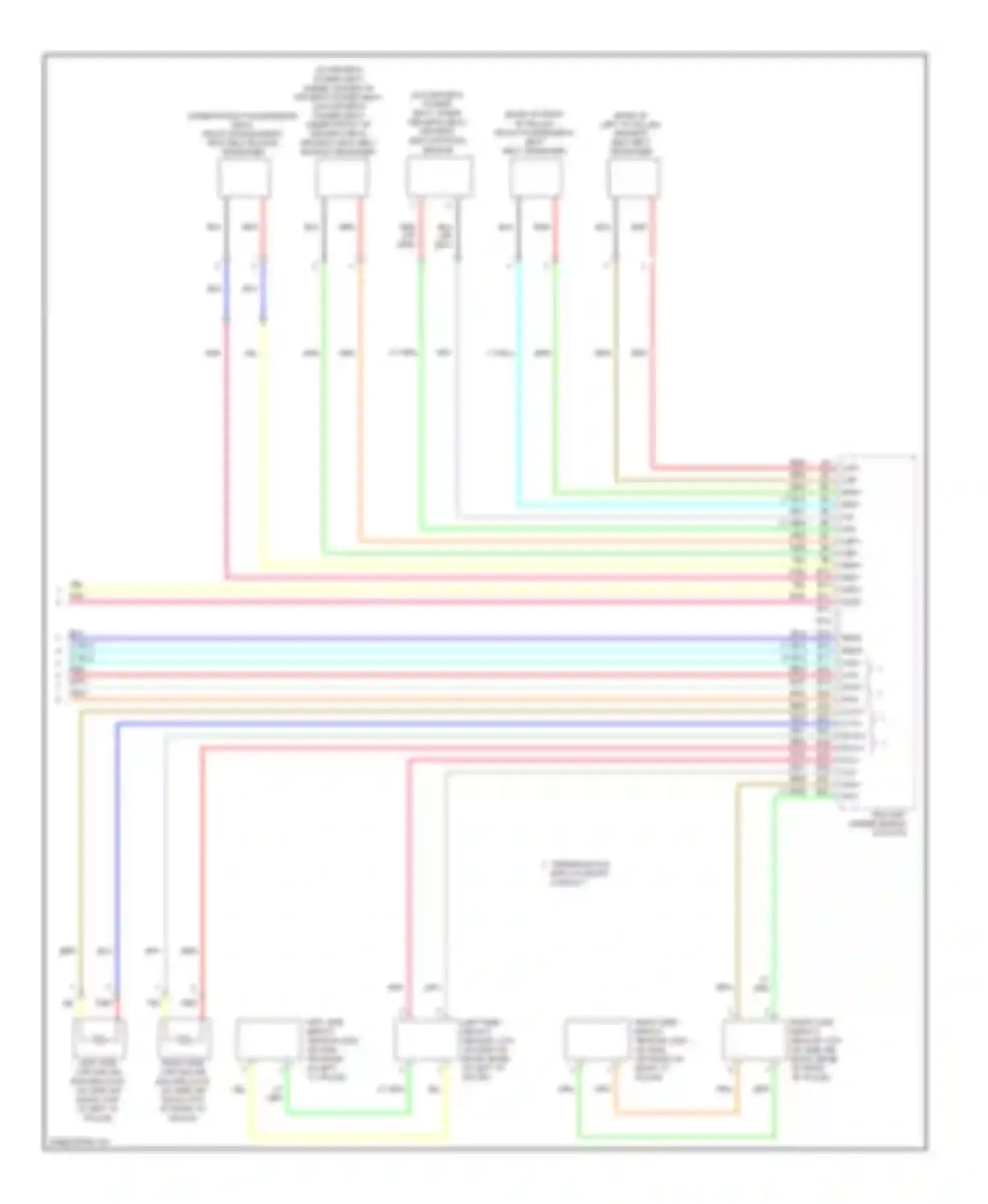 CR-V Honda III facelift (2009-2012): Supplemental restraints circuit (4 of 4)