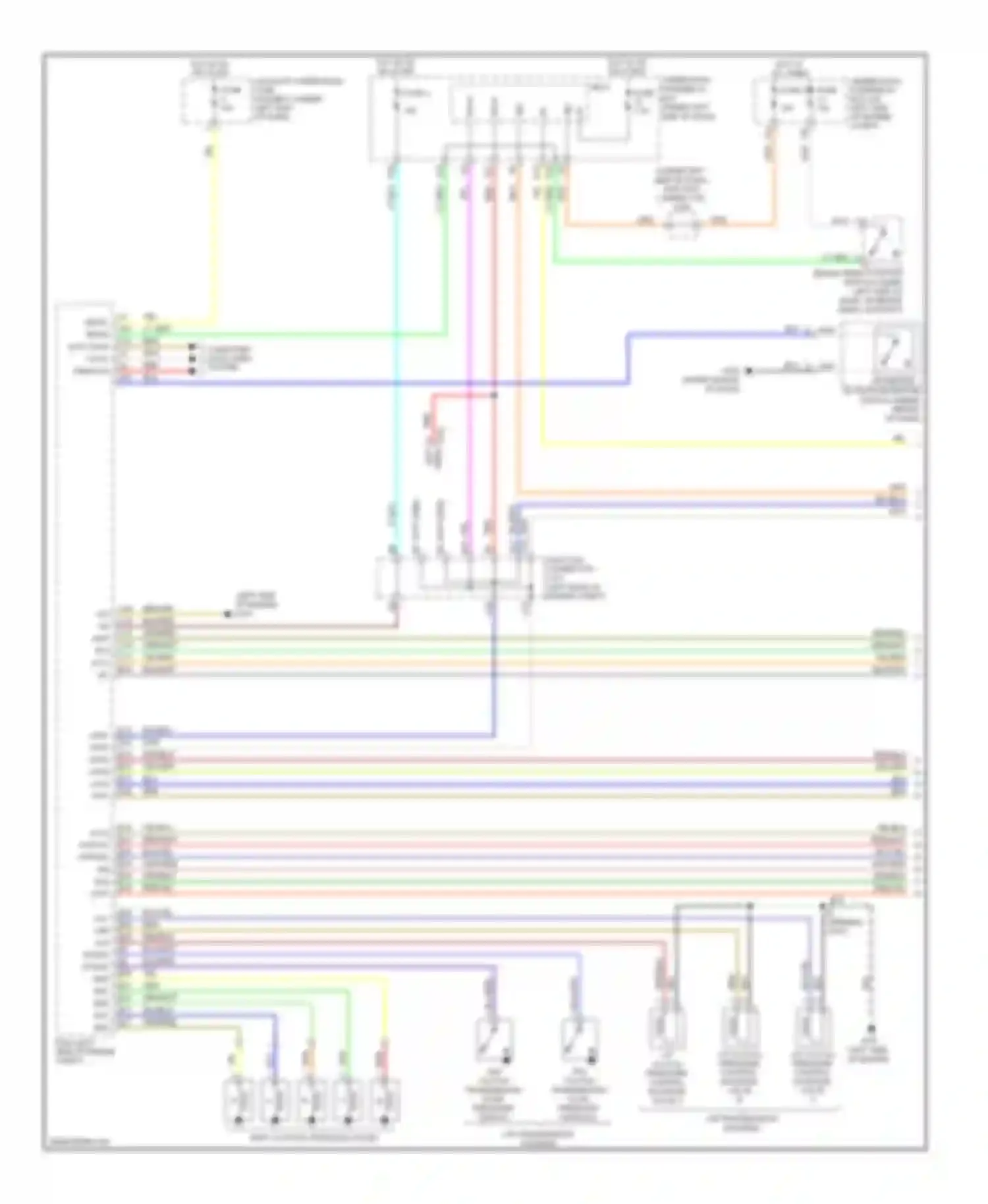 CR-V Honda III facelift (2009-2012): Transmission circuit (1 of 2)