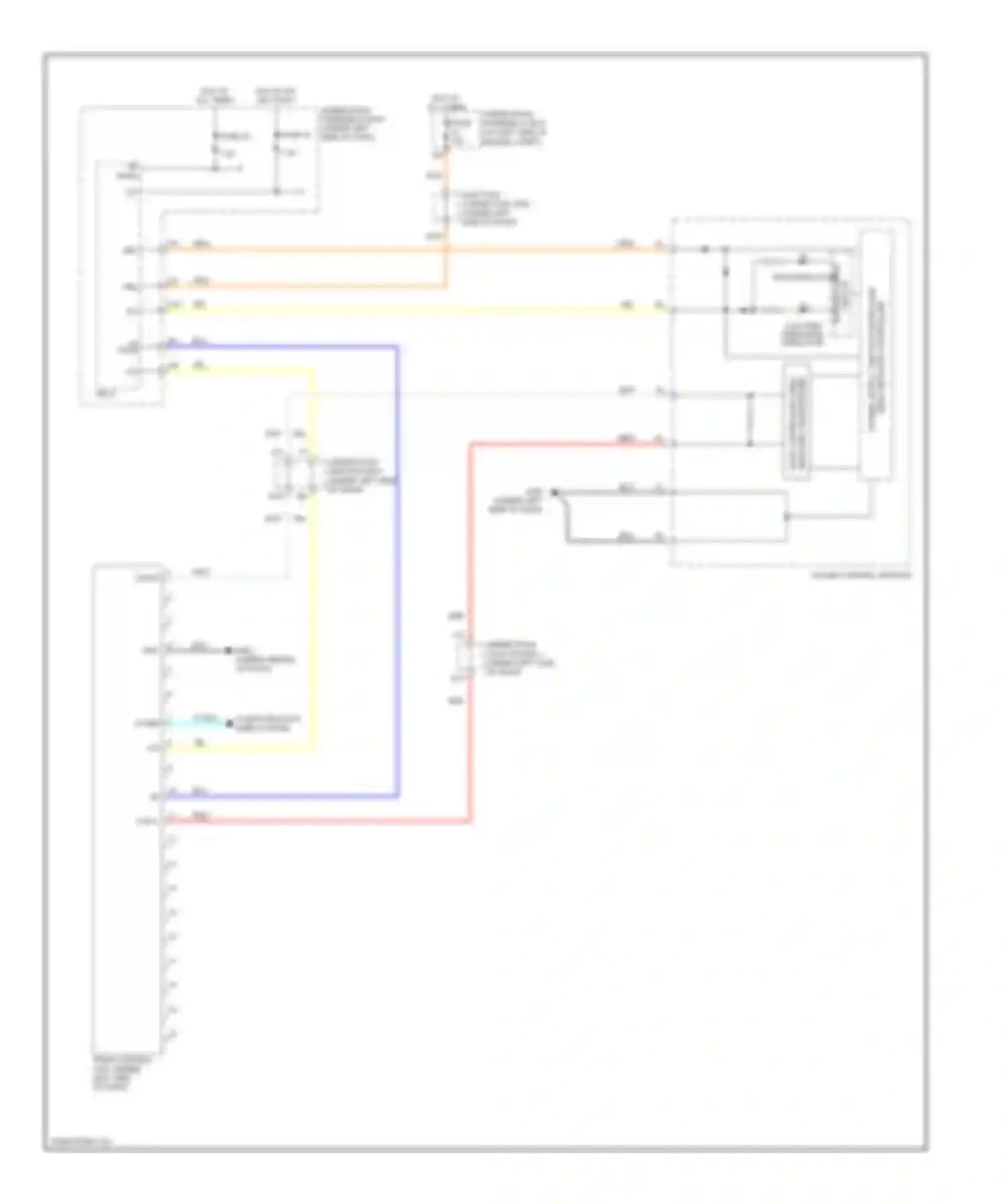 CR-V Honda III facelift (2009-2012): Tire pressure monitoring circuit