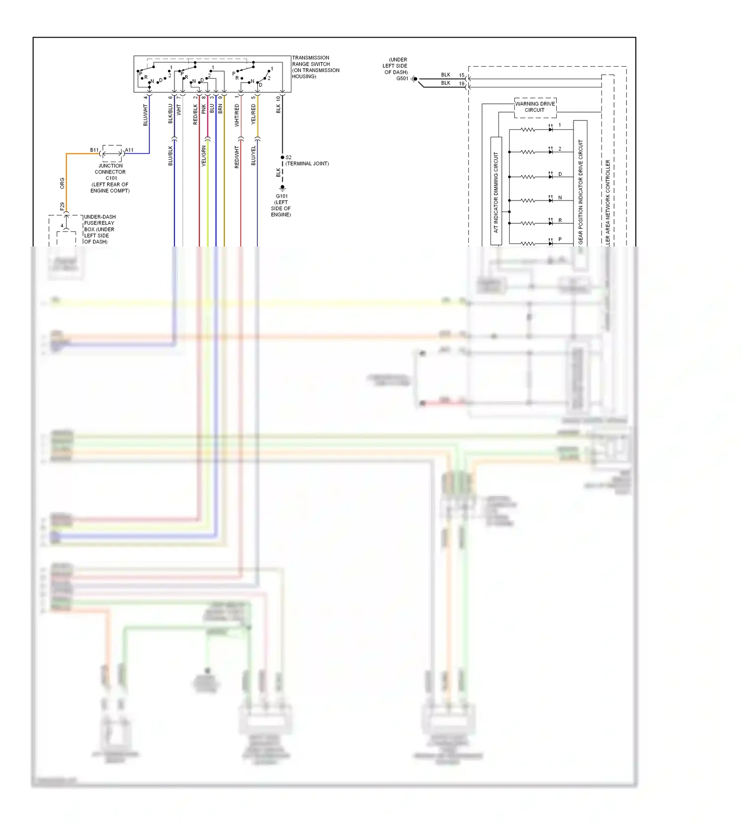 Wiring diagram computer data lines system for Honda CR-V III facelift (2009-2012) (25 of 25)