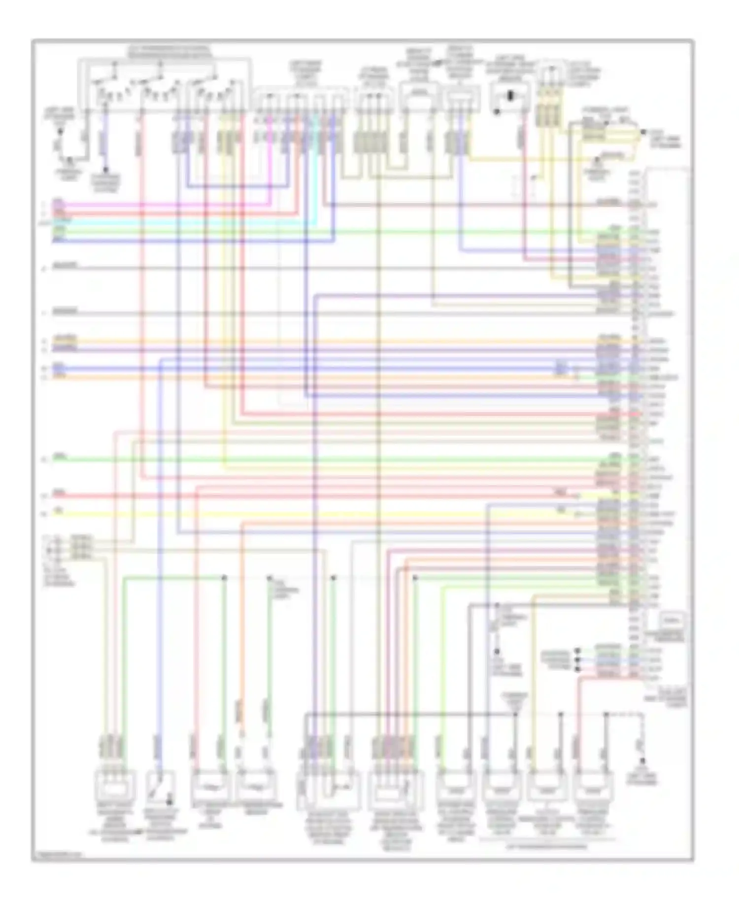 CR-V Honda III (2006-2009): Wiring diagram engine performance 2.4l (4 of 4)