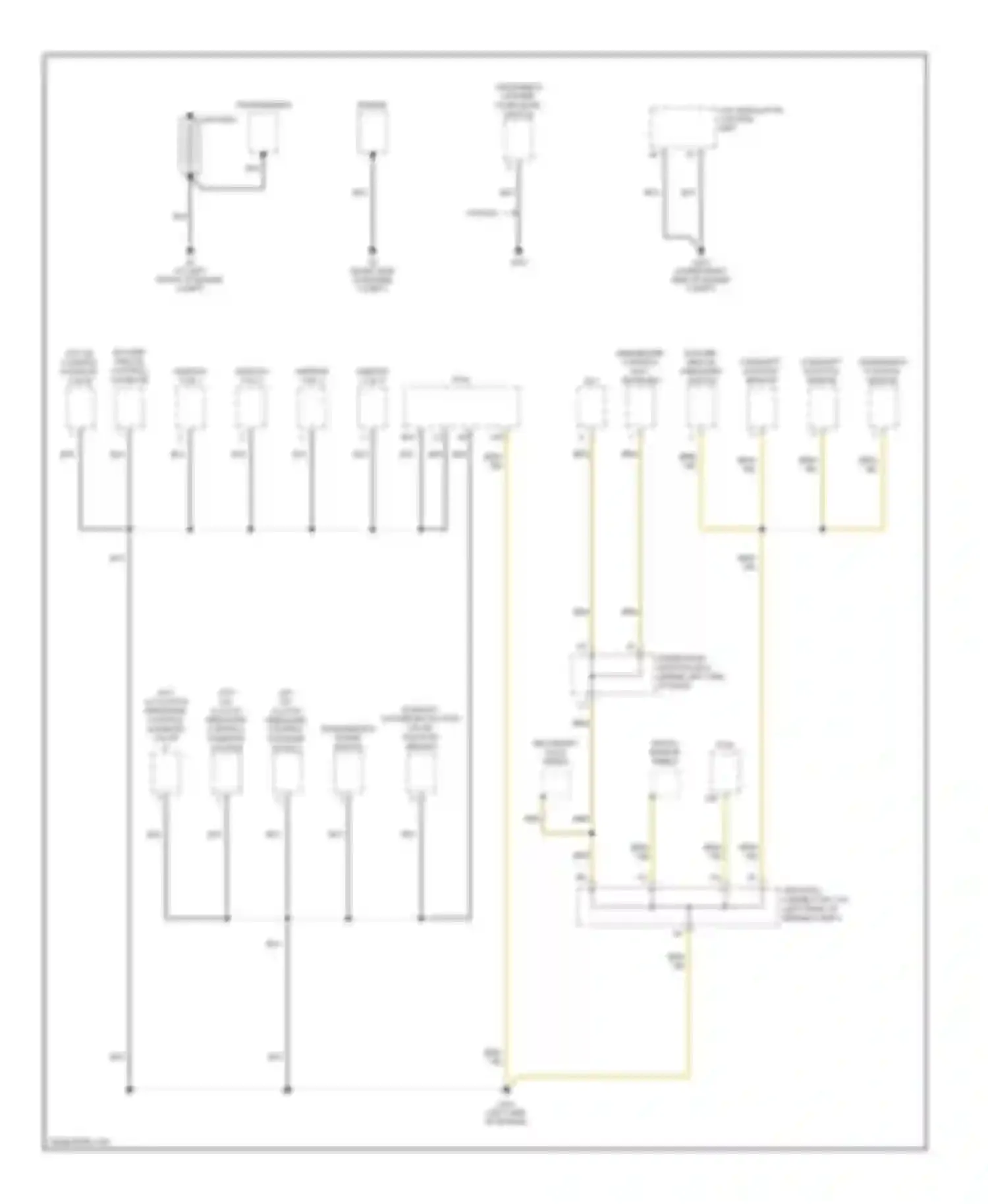 CR-V Honda III (2006-2009): Ground distribution circuit (1 of 4)