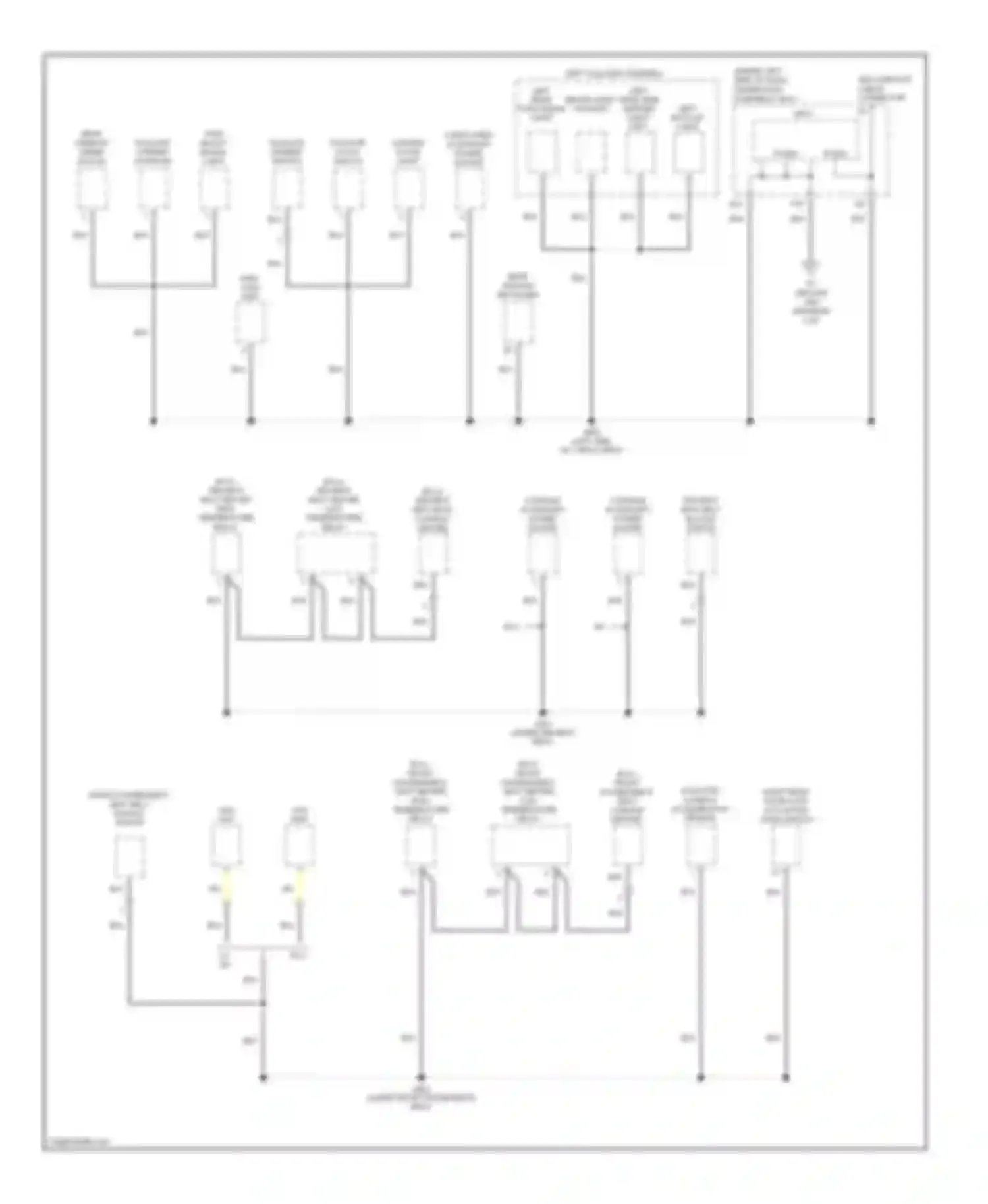 CR-V Honda III (2006-2009): Ground distribution circuit (4 of 4)