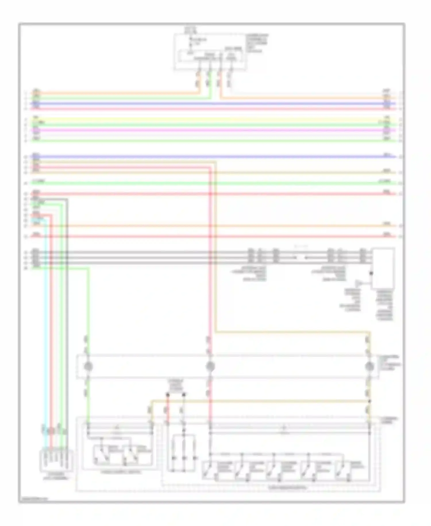 CR-V Honda III (2006-2009): Navigation circuit (2 of 3)