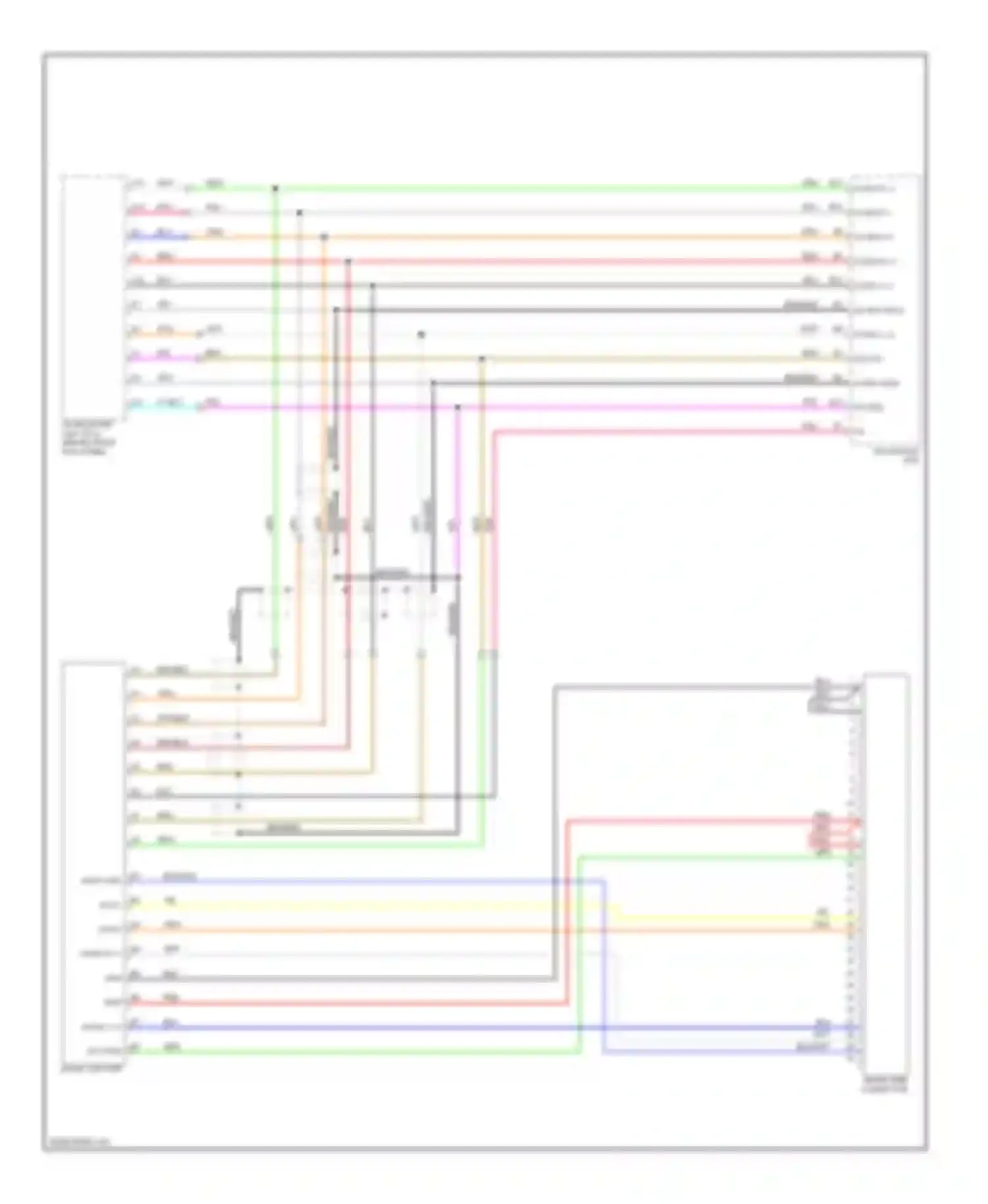 CR-V Honda III (2006-2009): Music link circuit, ex-l with navigation