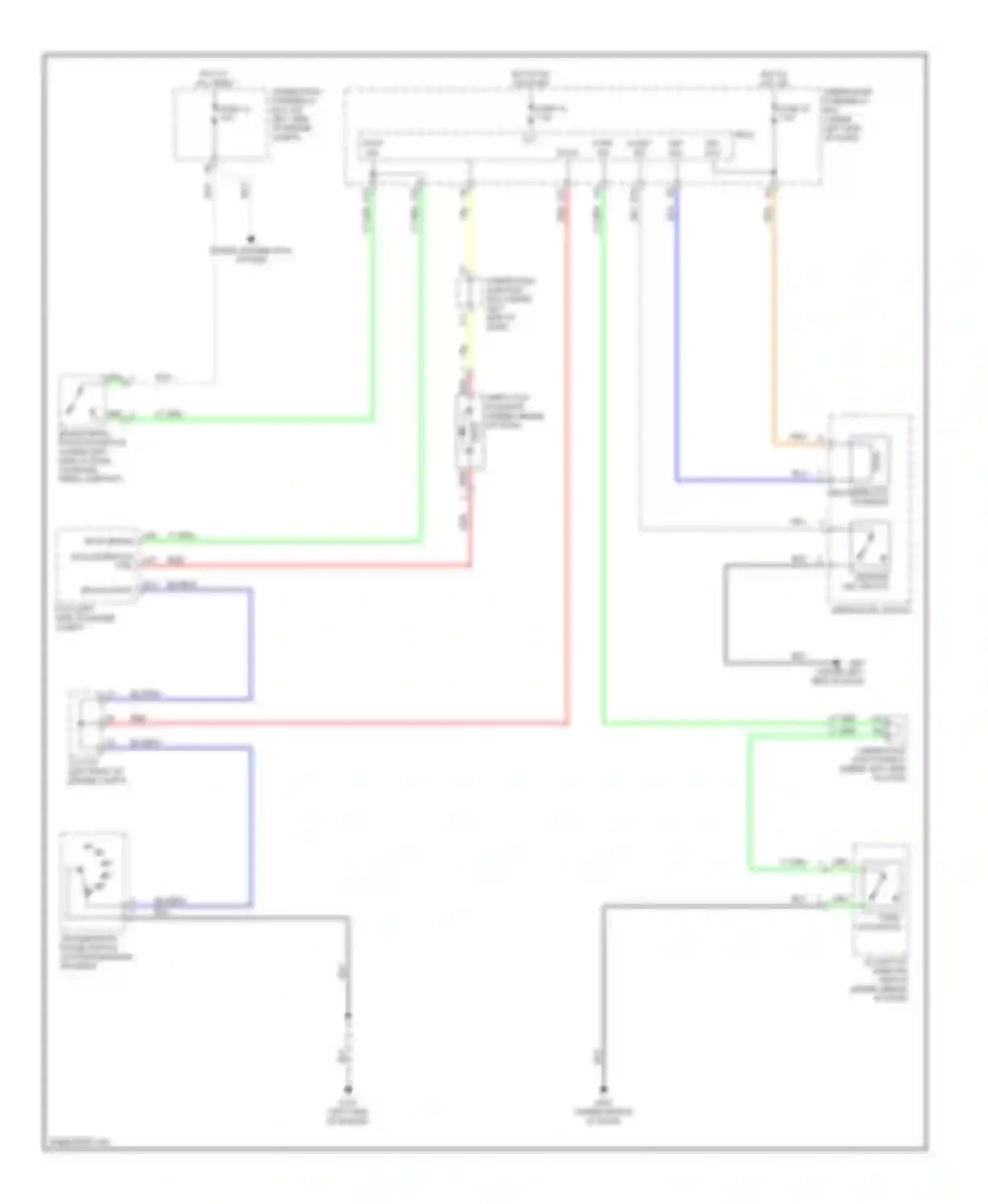 CR-V Honda III (2006-2009): Shift interlock circuit