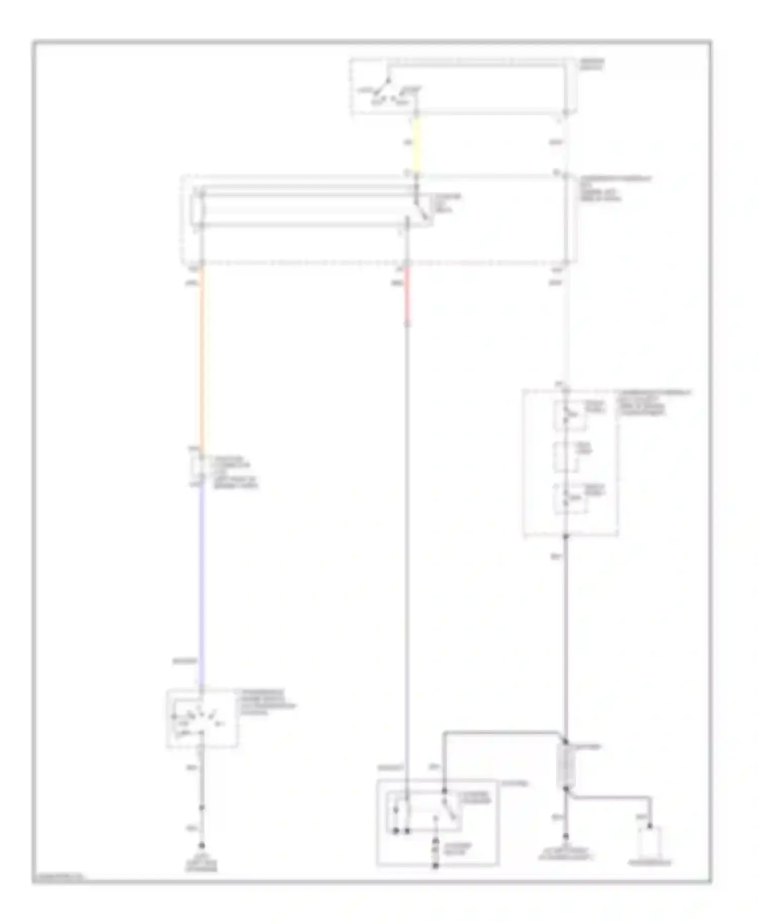 CR-V Honda III (2006-2009): Starting circuit