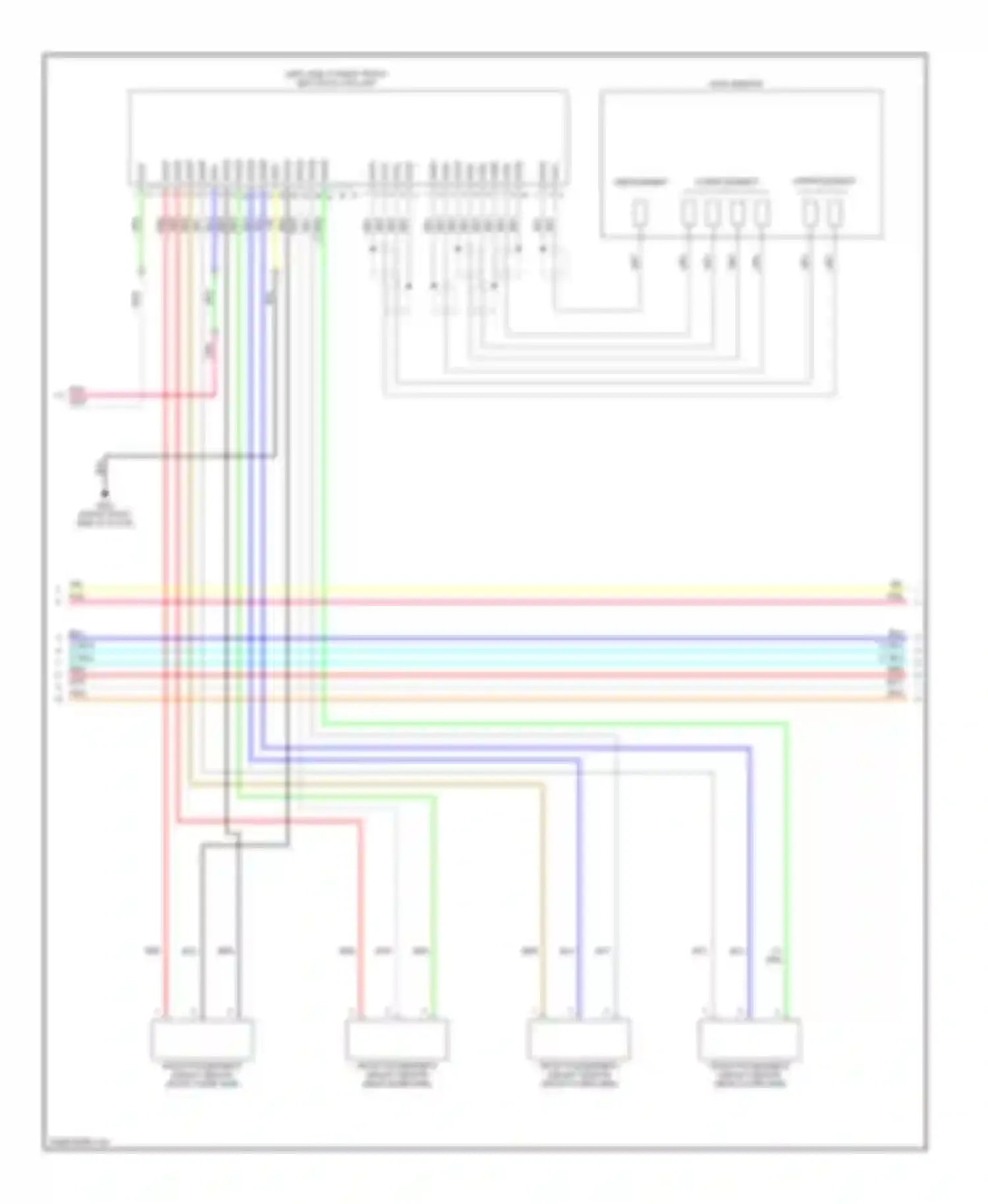 CR-V Honda III (2006-2009): Supplemental restraints circuit (3 of 4)