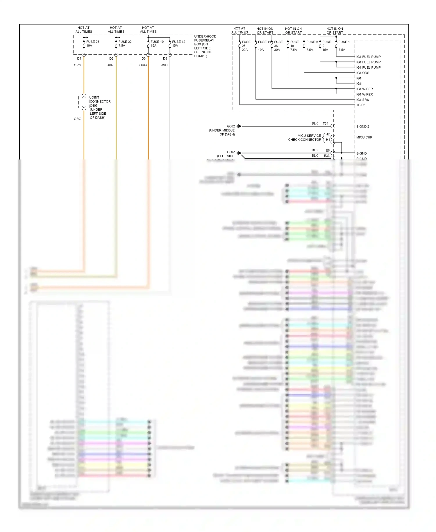 Wiring diagram computer data lines system for Honda CR-V III (2006-2009) (3 of 17)