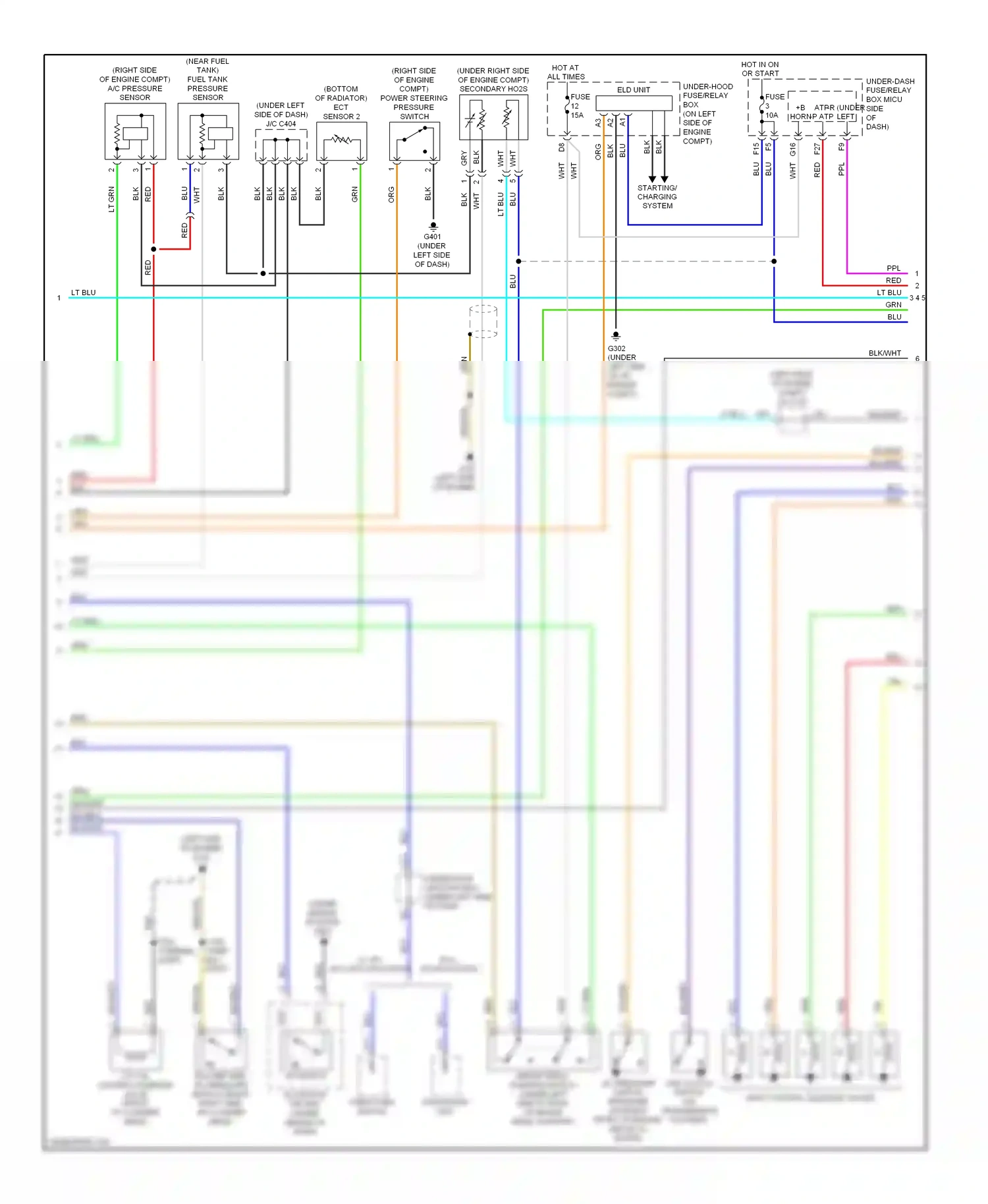 Wiring diagram lt blu for Honda CR-V III (2006-2009) (20 of 42)