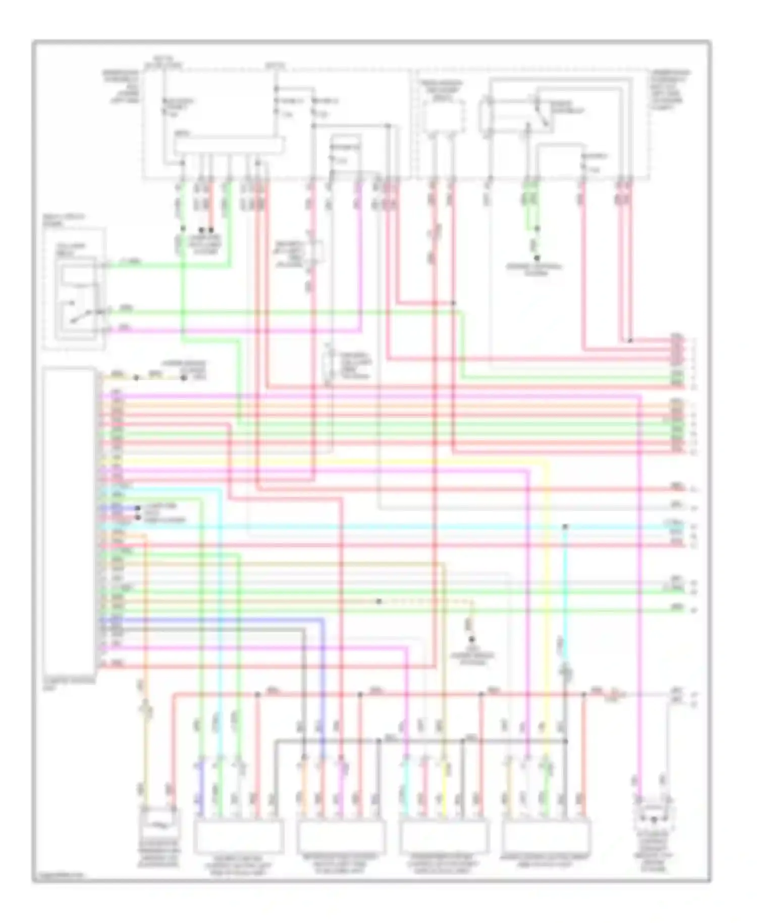 CR-V Honda IV (2011-2015): Automatic a/c circuit (1 of 3)
