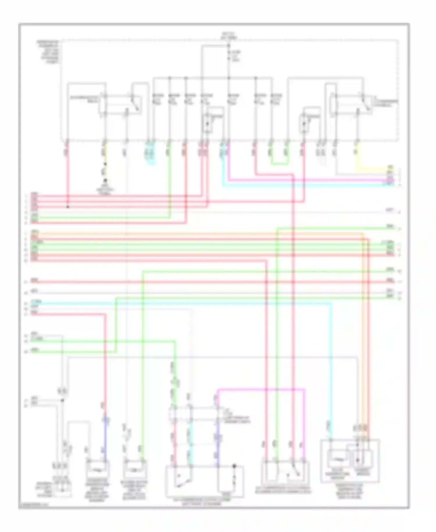 CR-V Honda IV (2011-2015): Automatic a/c circuit (2 of 3)