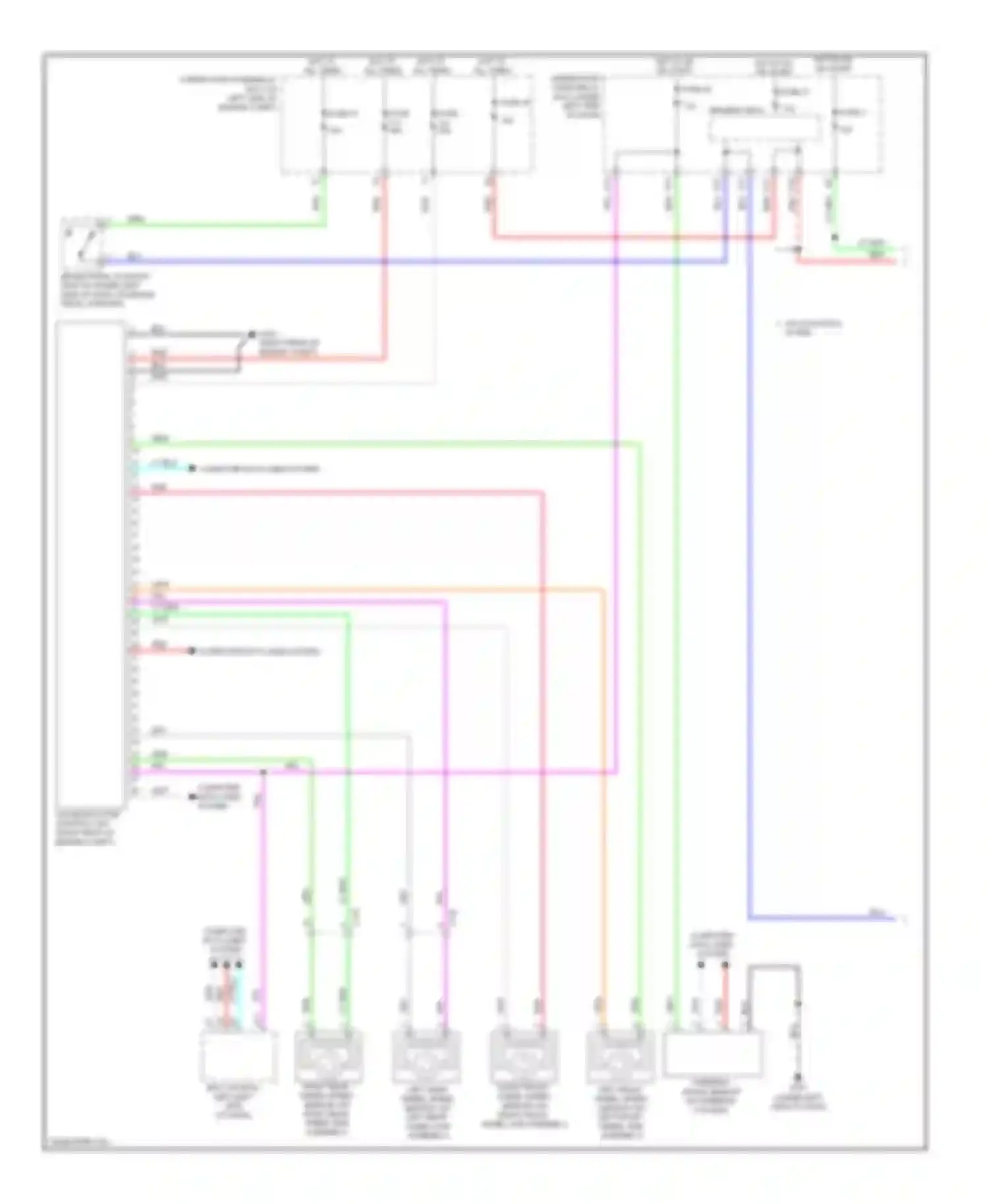 CR-V Honda IV (2011-2015): Anti-lock brakes circuit (1 of 2)