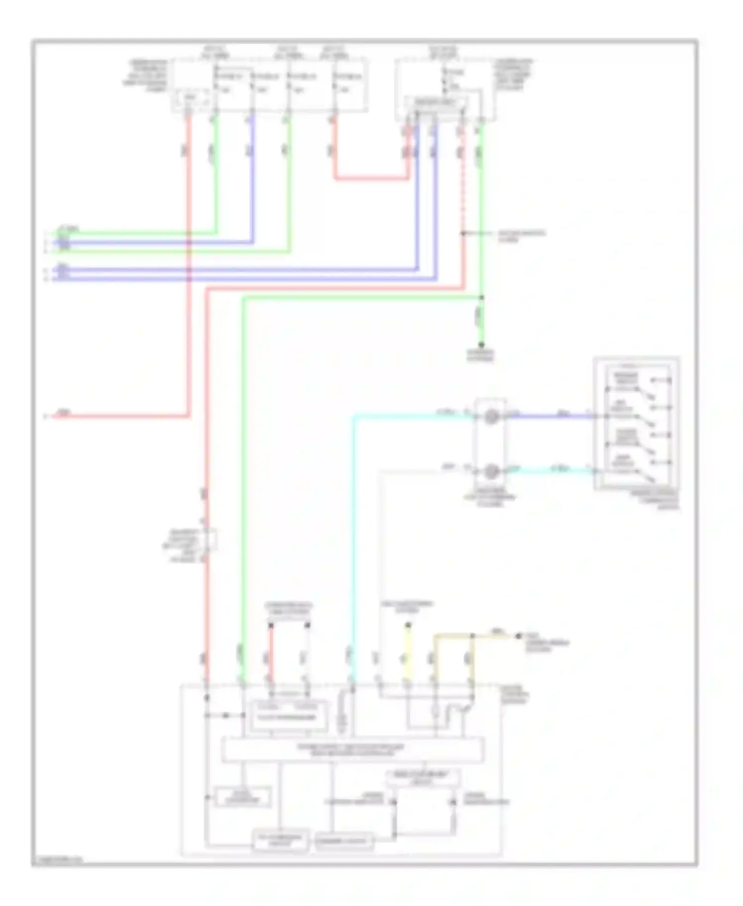 CR-V Honda IV (2011-2015): Cruise control circuit (2 of 2)