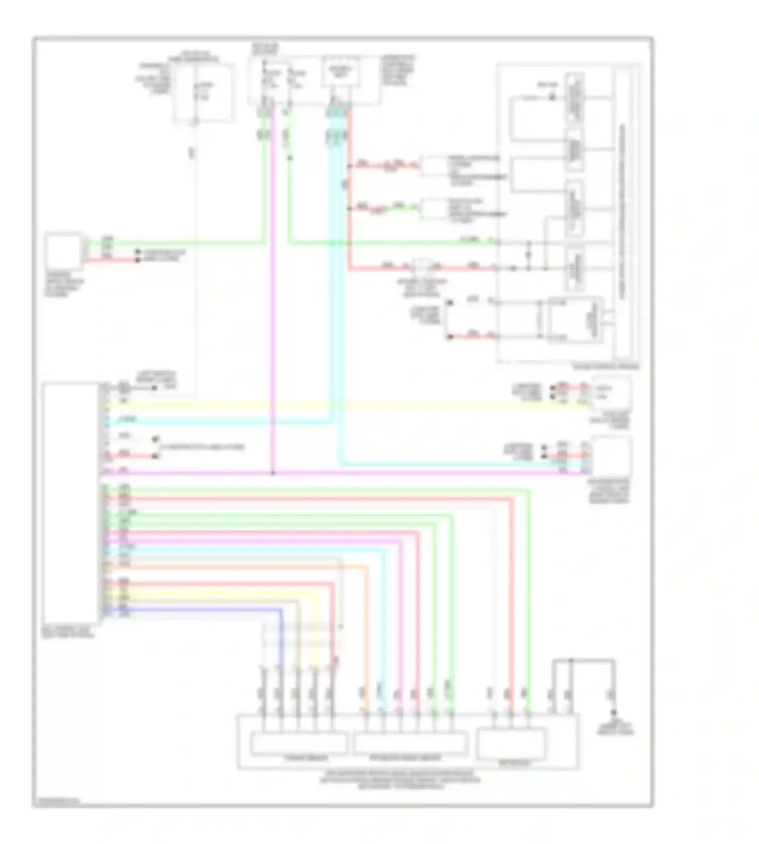 CR-V Honda IV (2011-2015): Electronic power steering circuit