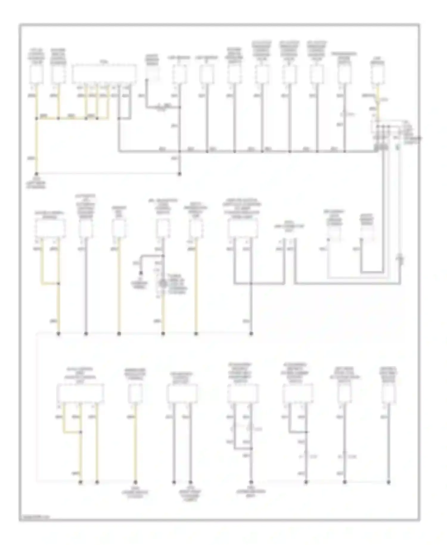 CR-V Honda IV (2011-2015): Ground distribution circuit (1 of 4)