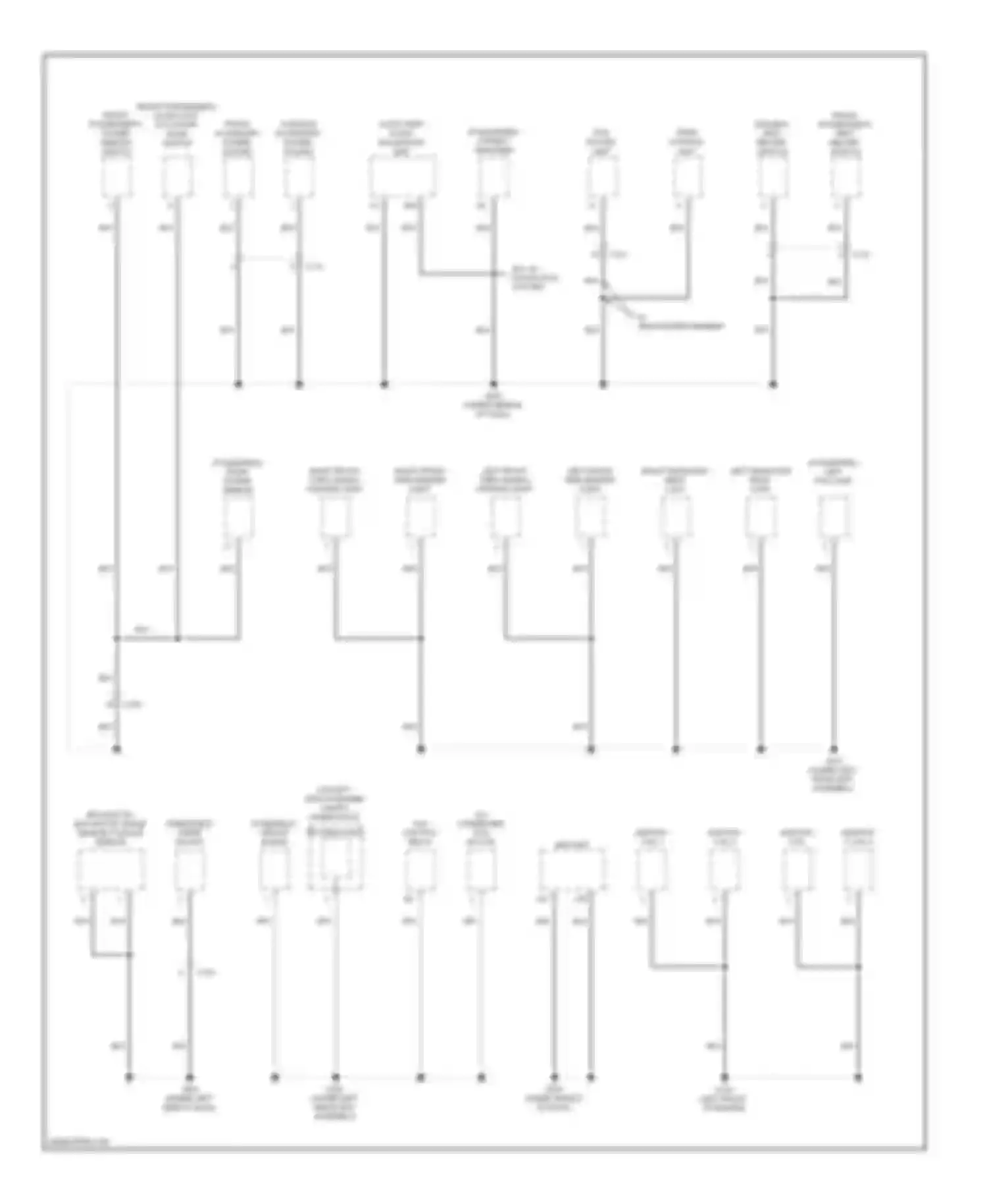 CR-V Honda IV (2011-2015): Ground distribution circuit (4 of 4)