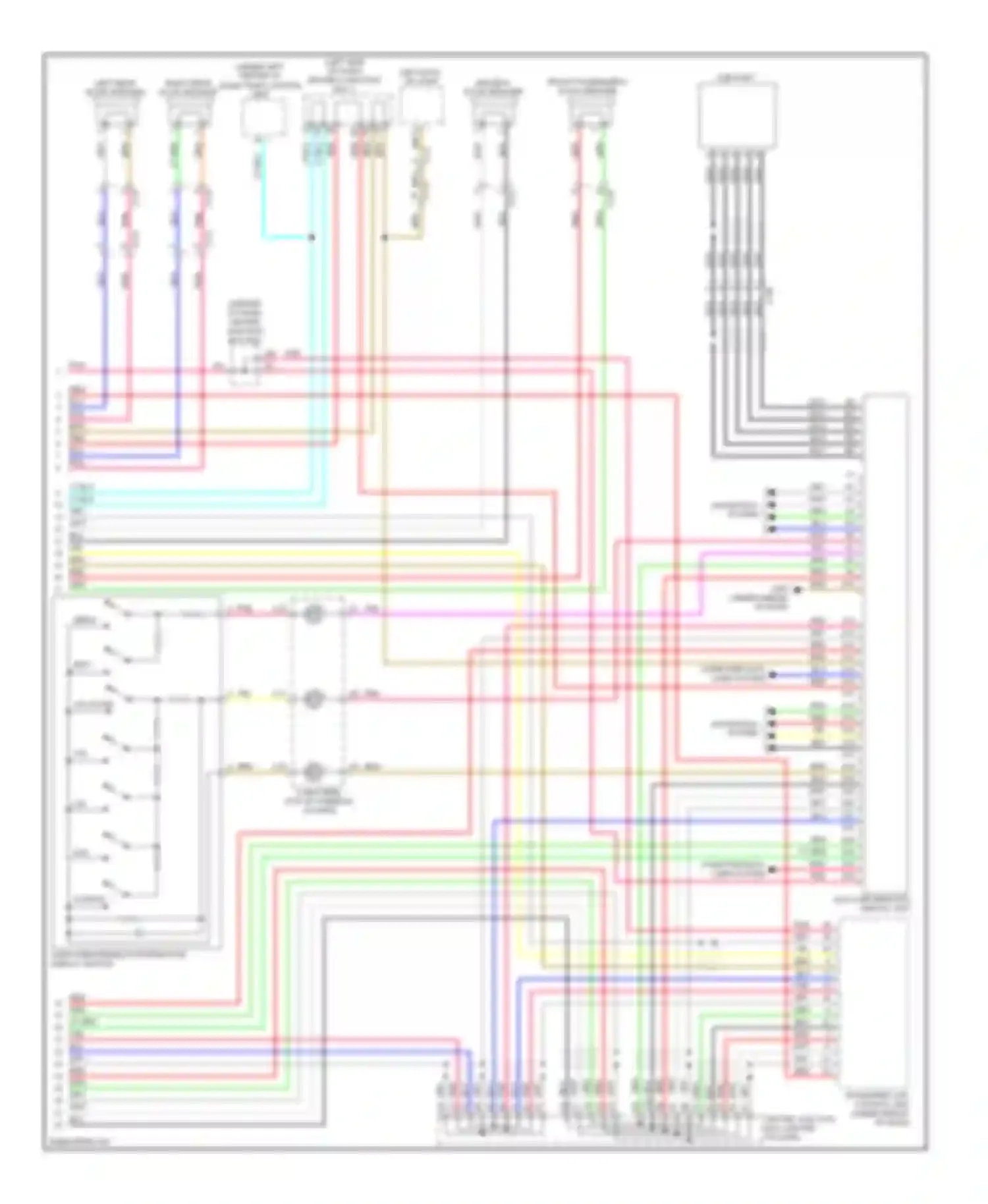 CR-V Honda IV (2011-2015): Base radio circuit (2 of 2)