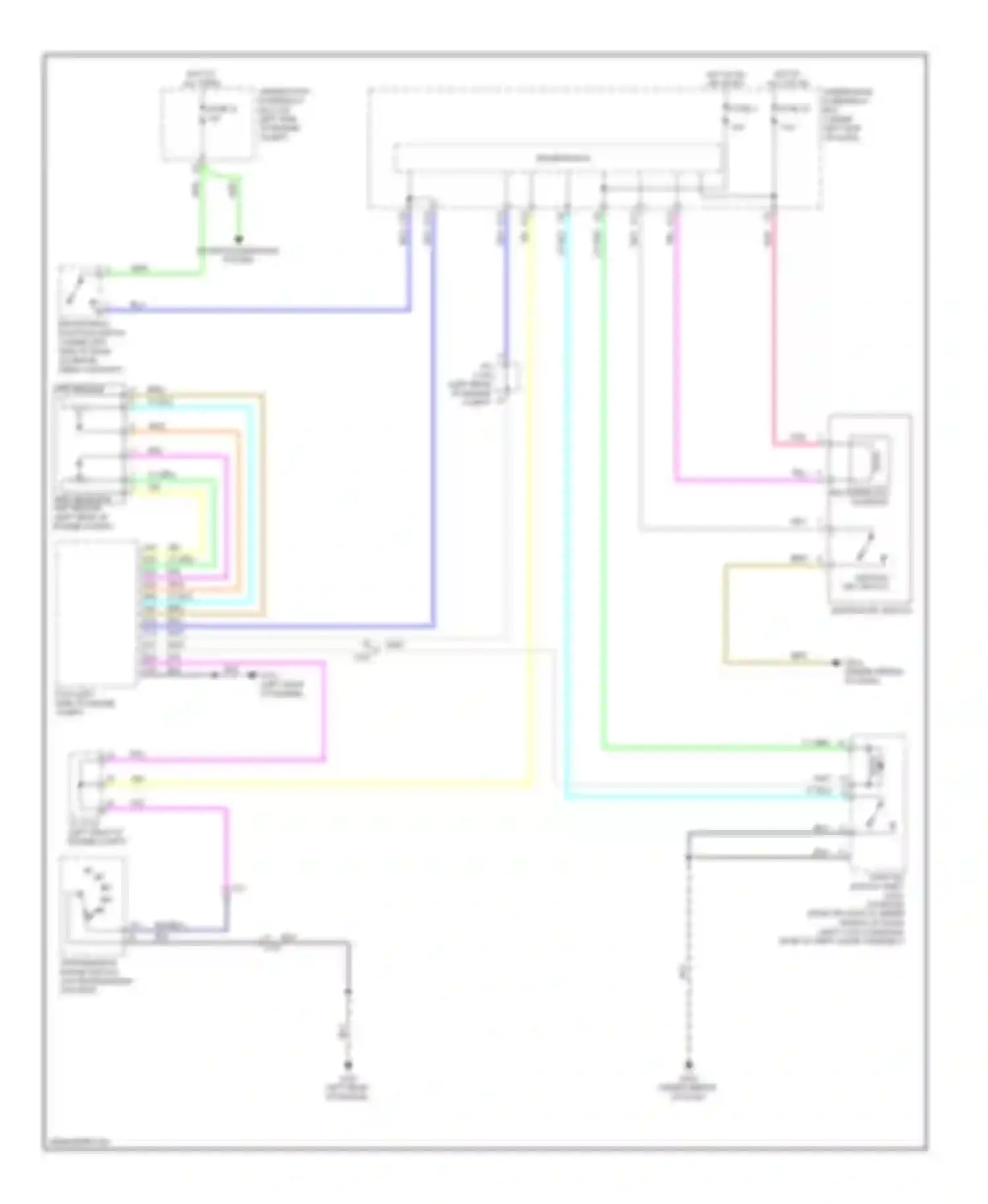 CR-V Honda IV (2011-2015): Shift interlock circuit
